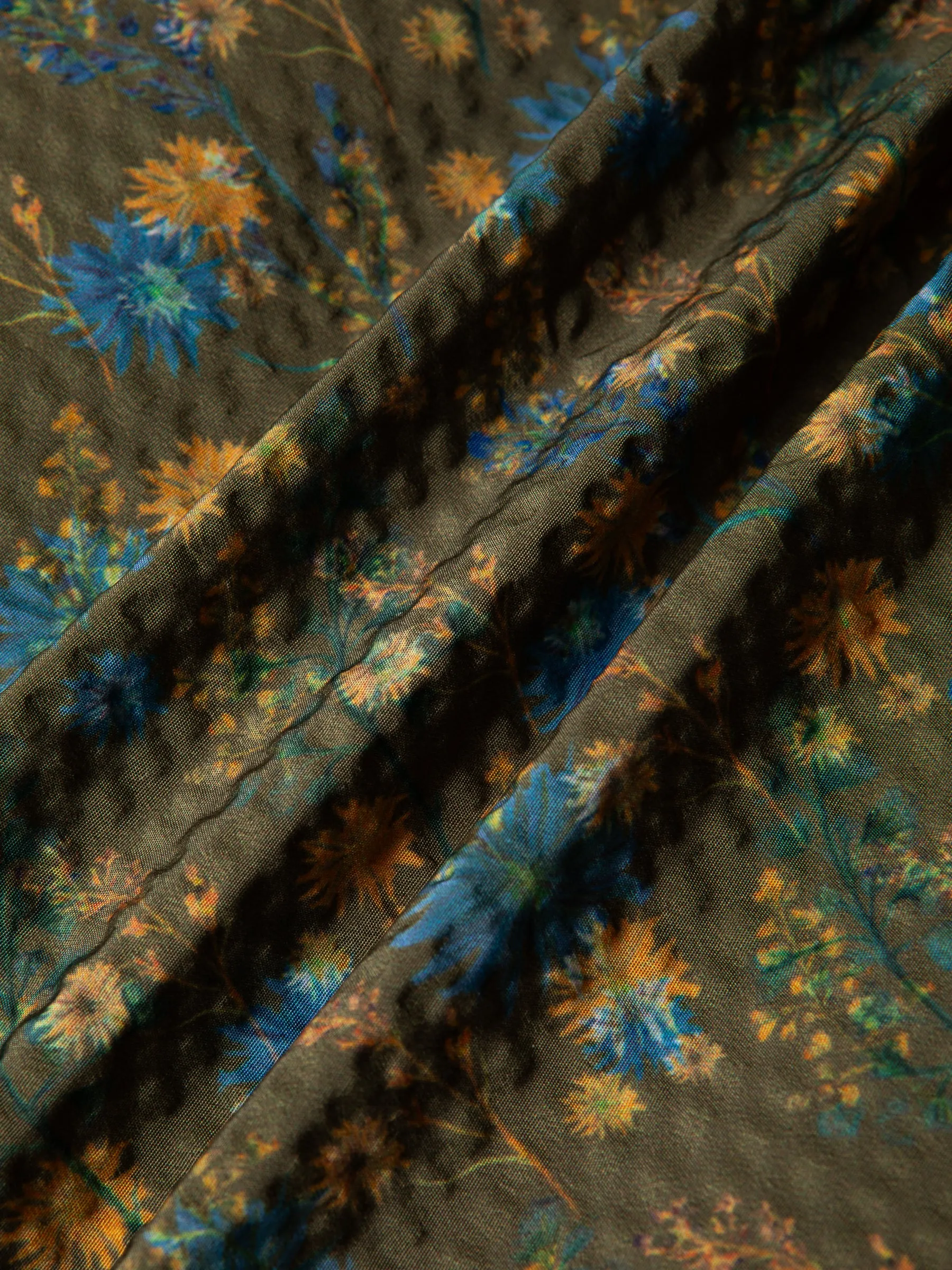 Seacliff Swim Short in Olive Thistle Print SEAQUAL® Yarn sold by Kestin product image thumbnail 2