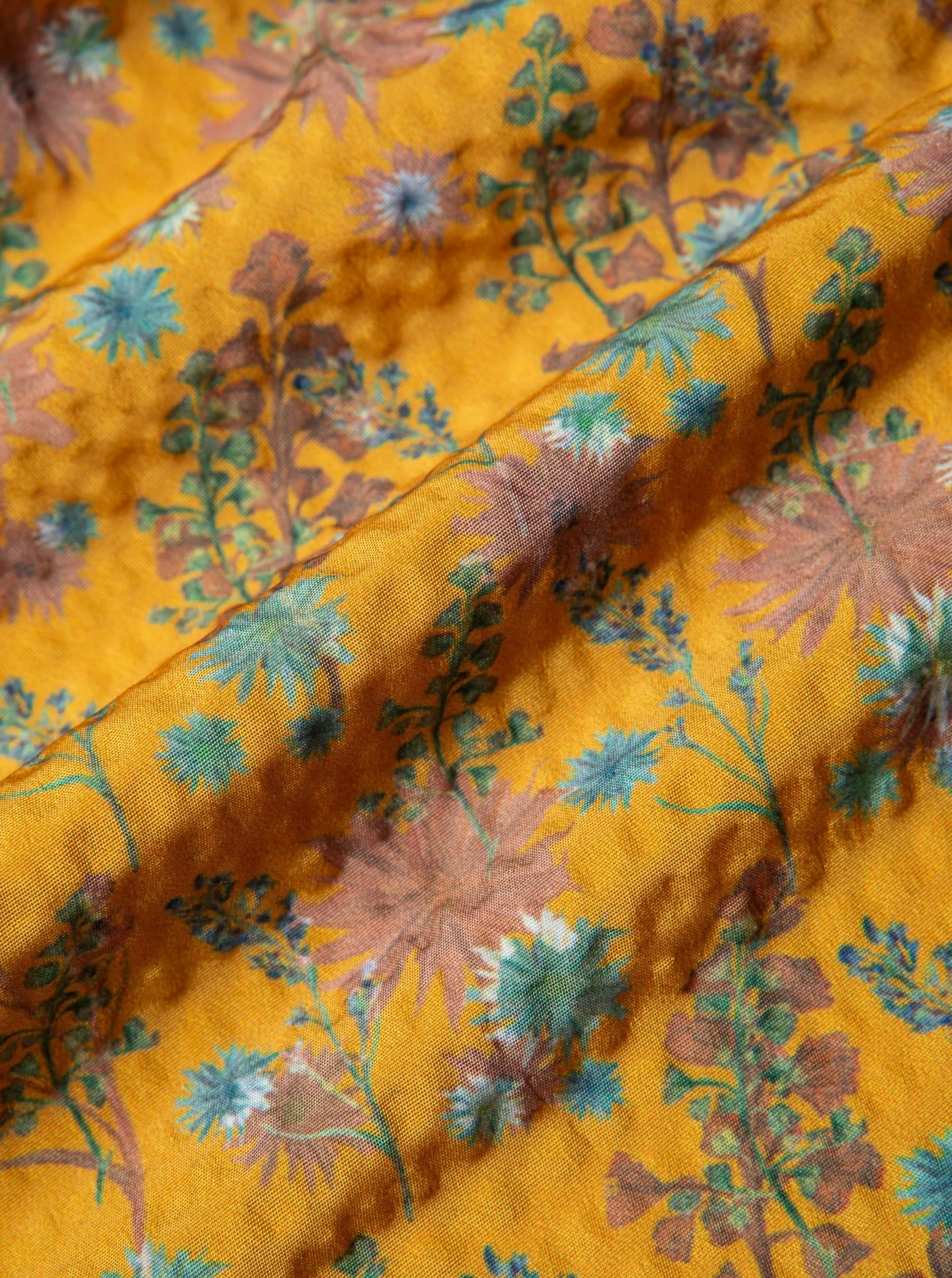 Seacliff Swim Short in Ochre Thistle Print SEAQUAL® Yarn sold by Kestin product image thumbnail 2