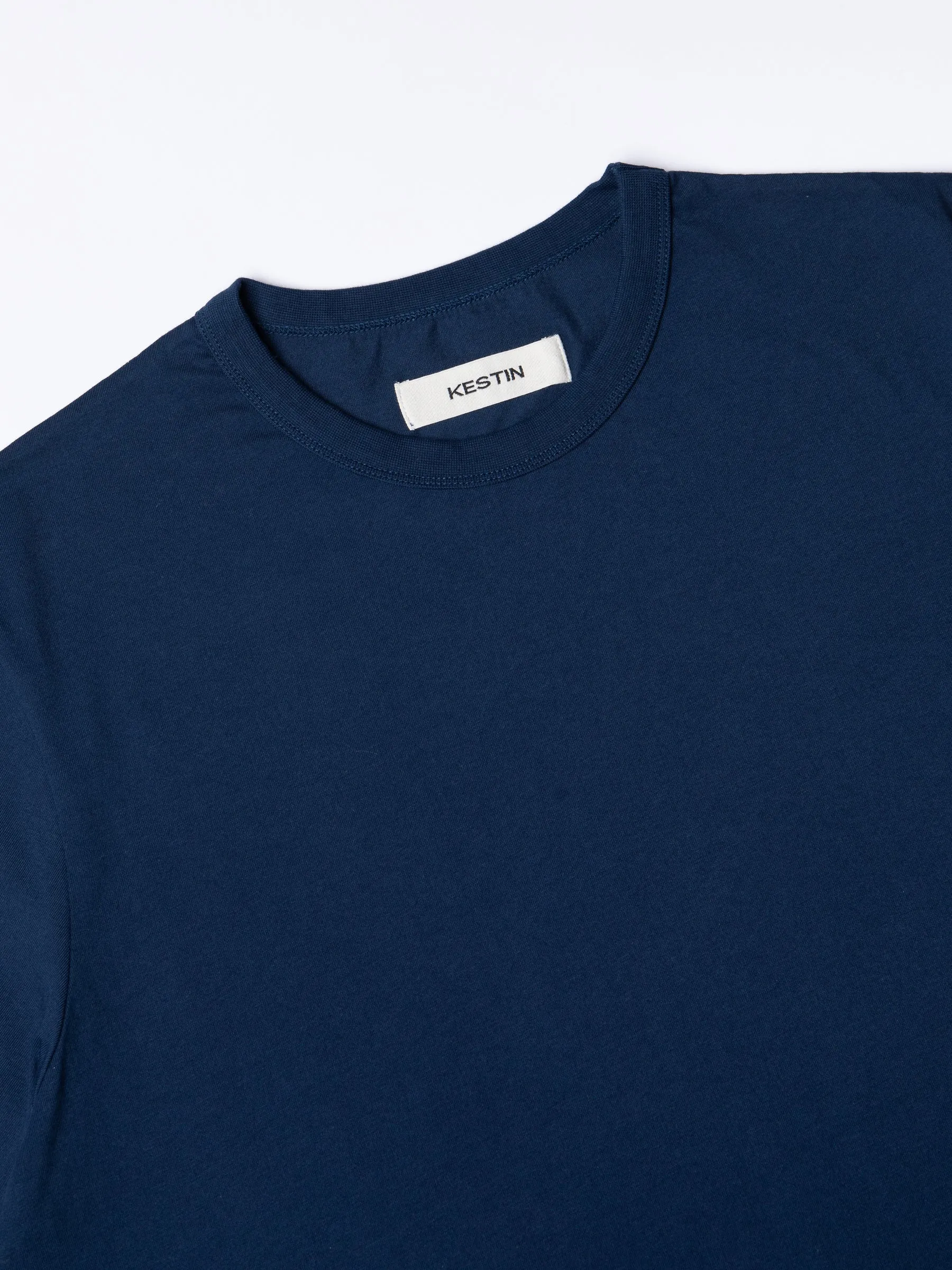 Drem Classic T-Shirt in Navy sold by Kestin product image thumbnail 3