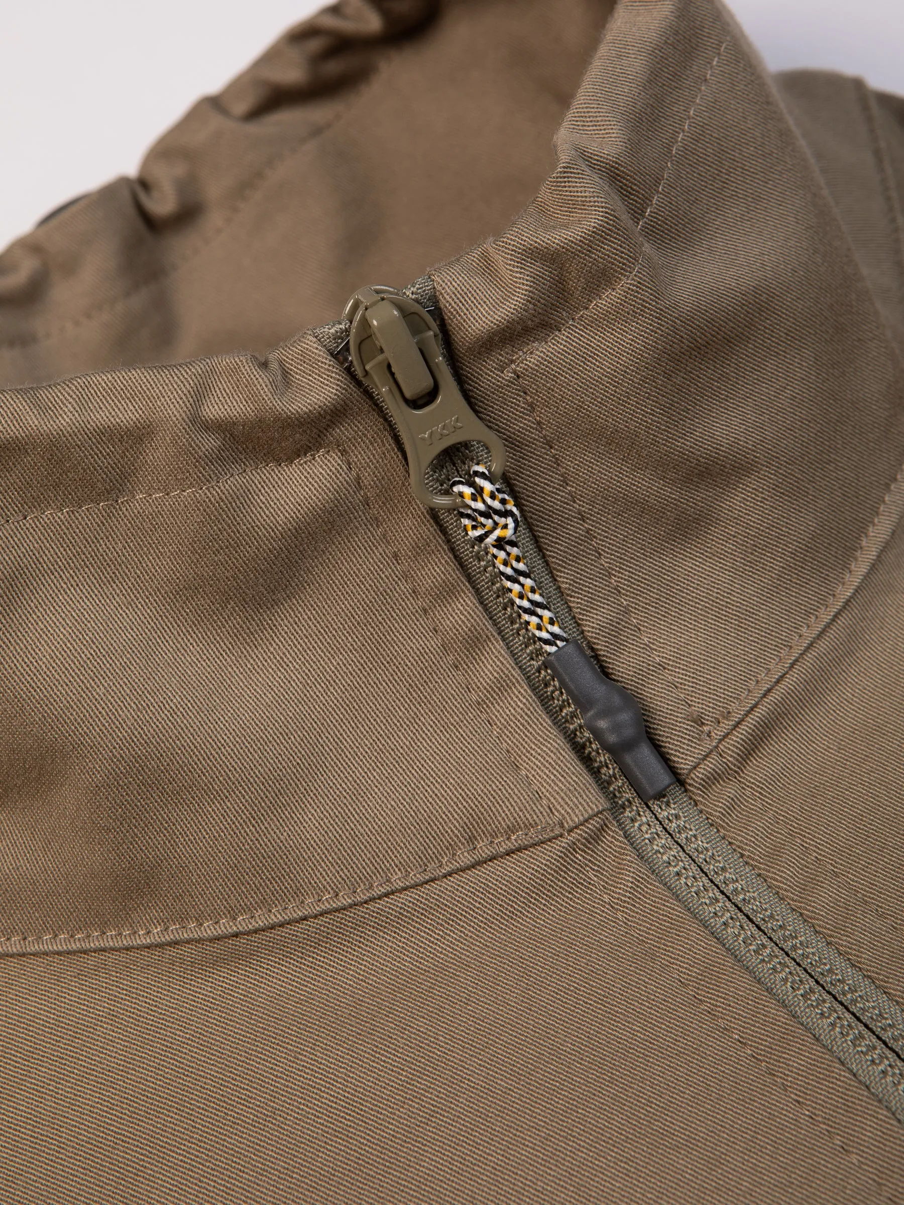 Aberfeldy Windbreaker in Olive Stretch Twill sold by Kestin product image thumbnail 3