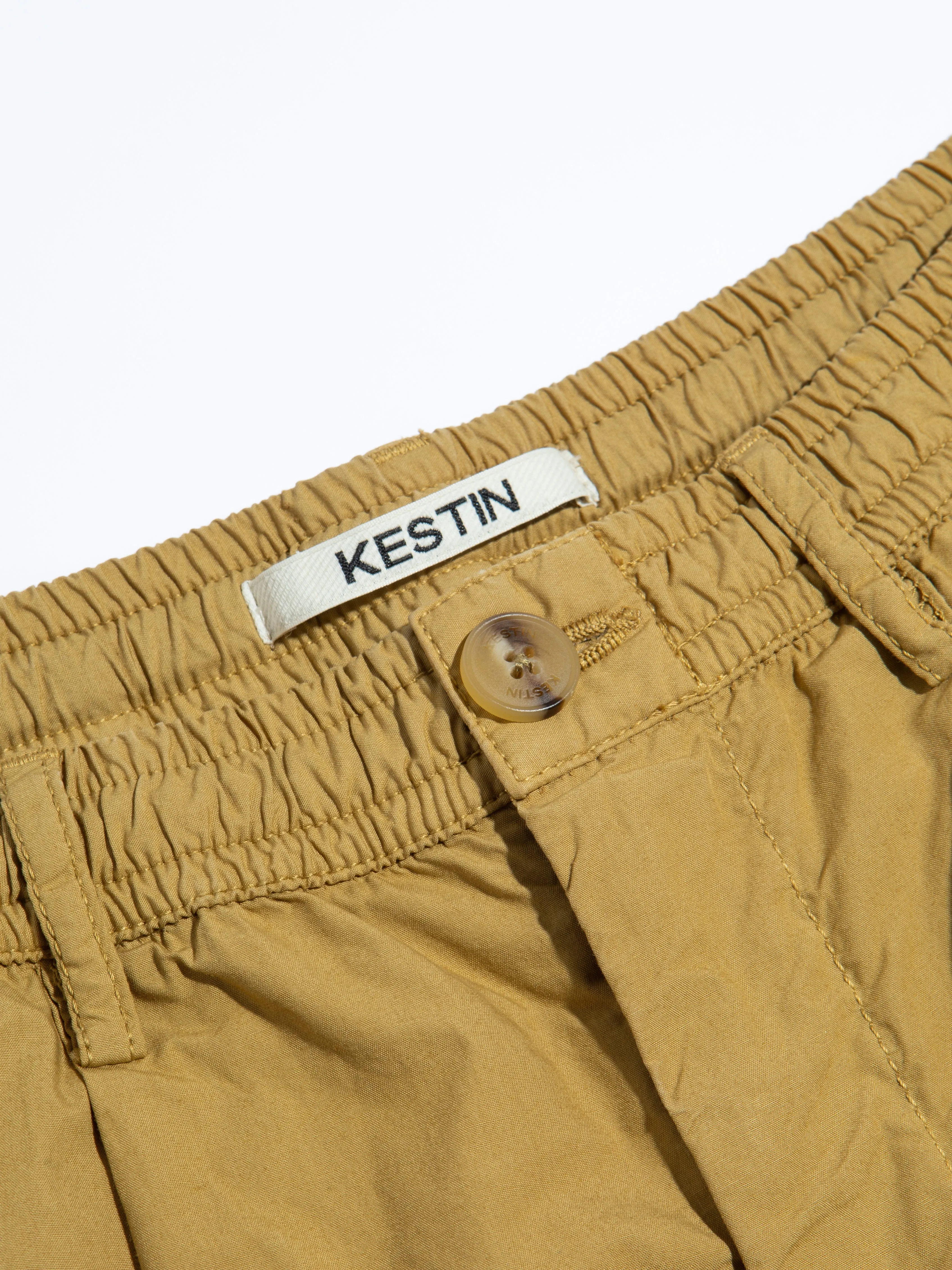 Mhor Short in American Tan Cotton Poplin sold by Kestin product image thumbnail 4