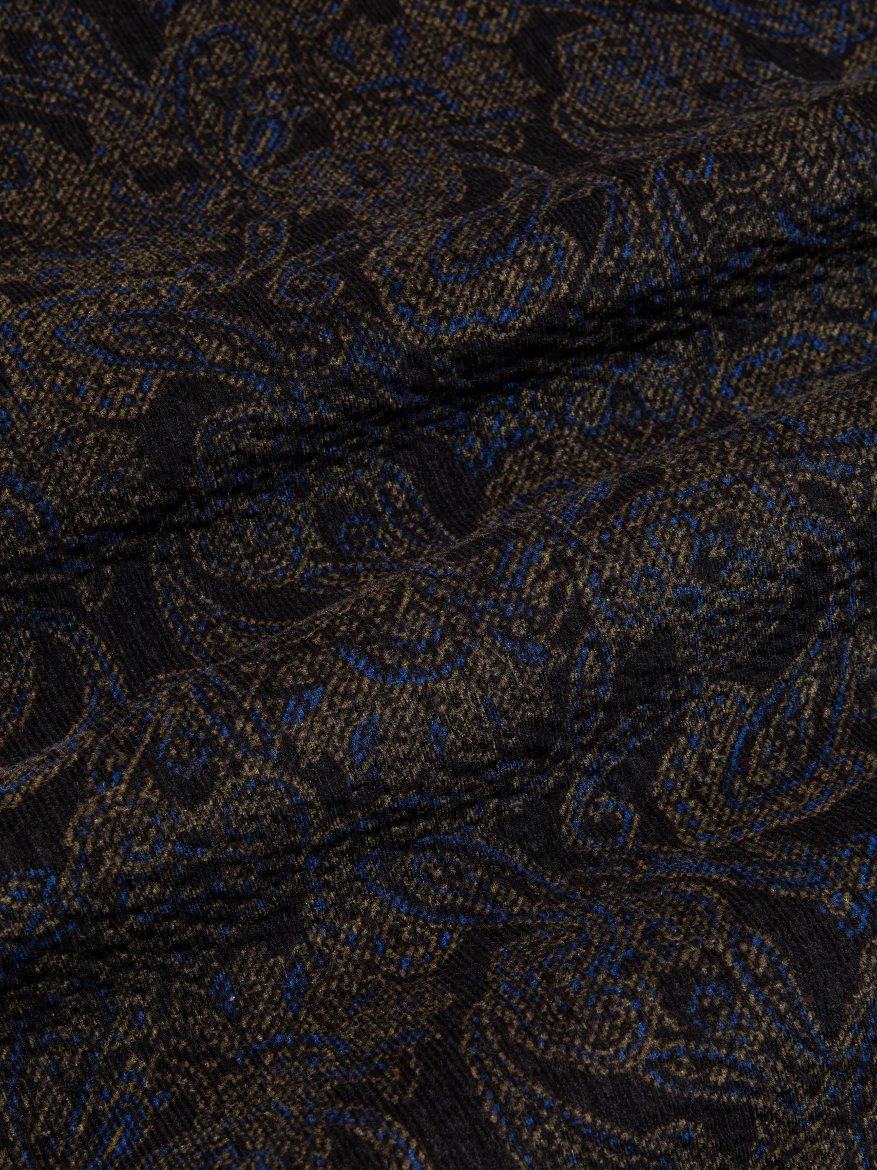 Mhor Short in Ink Japanese Paisley sold by Kestin product image thumbnail 3