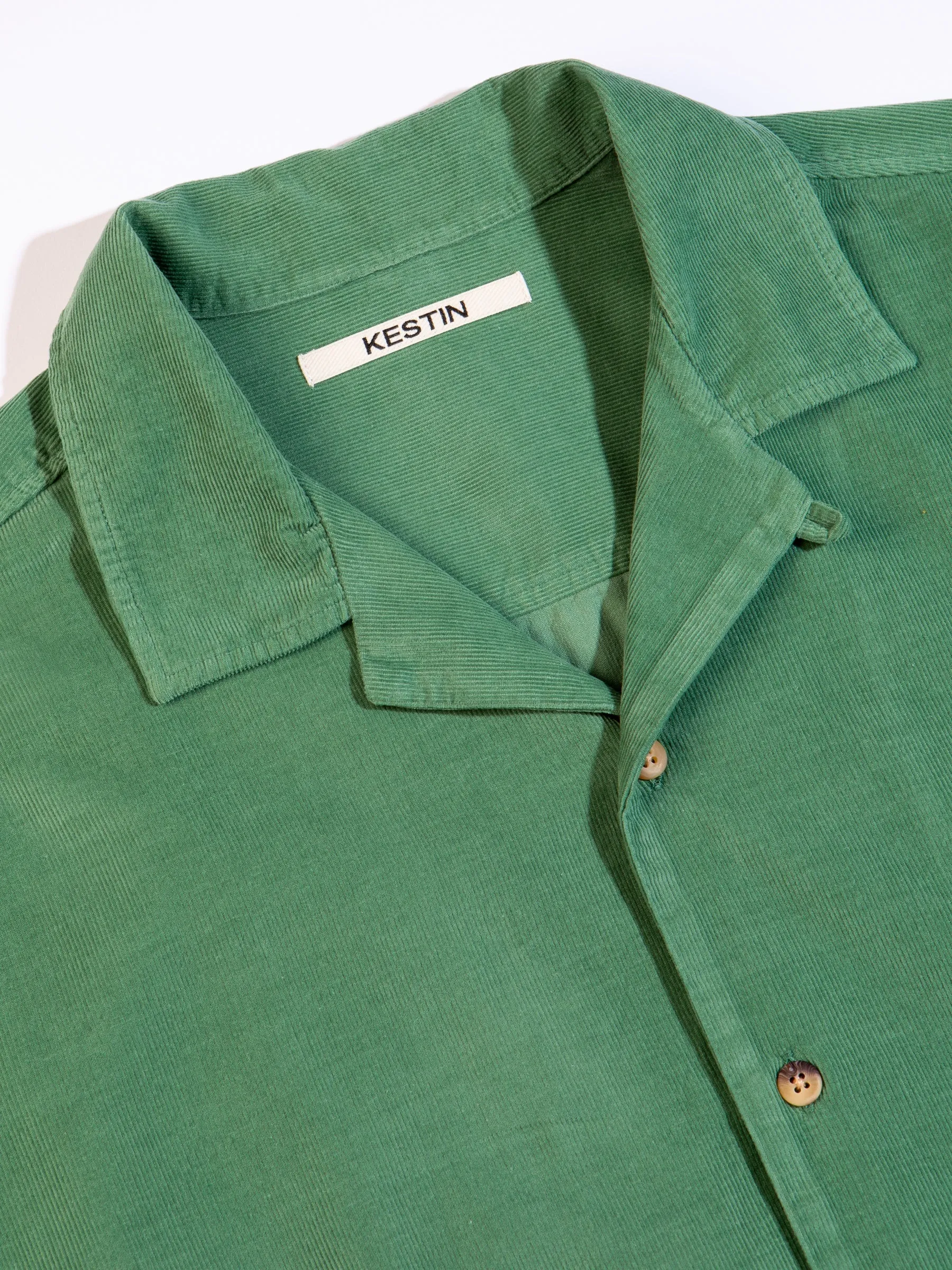 Tain Shirt in Fern Organic Fine Cord sold by Kestin product image thumbnail 4