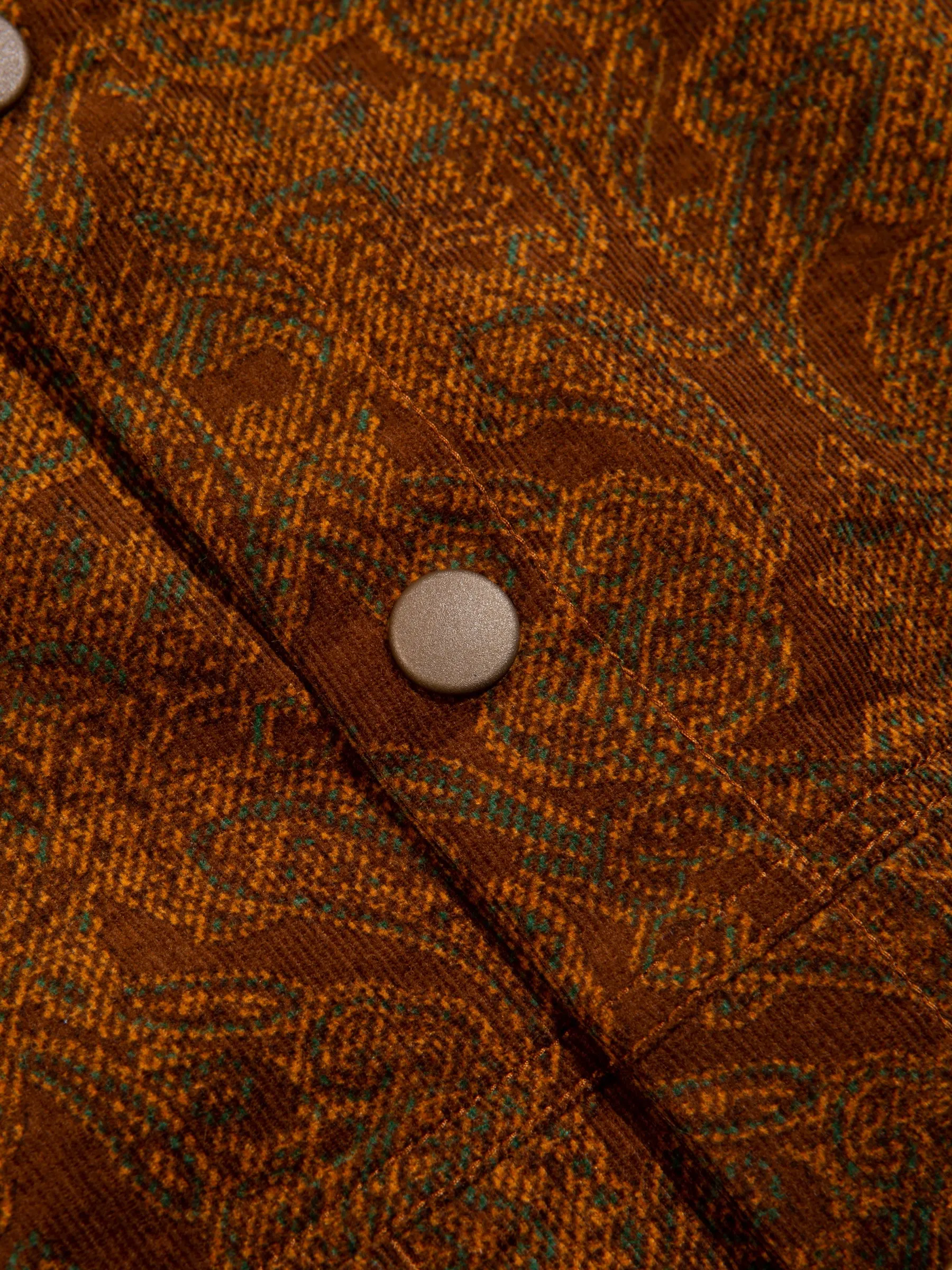 Armadale Coach Jacket in Rust Japanese Paisley sold by Kestin product image thumbnail 5