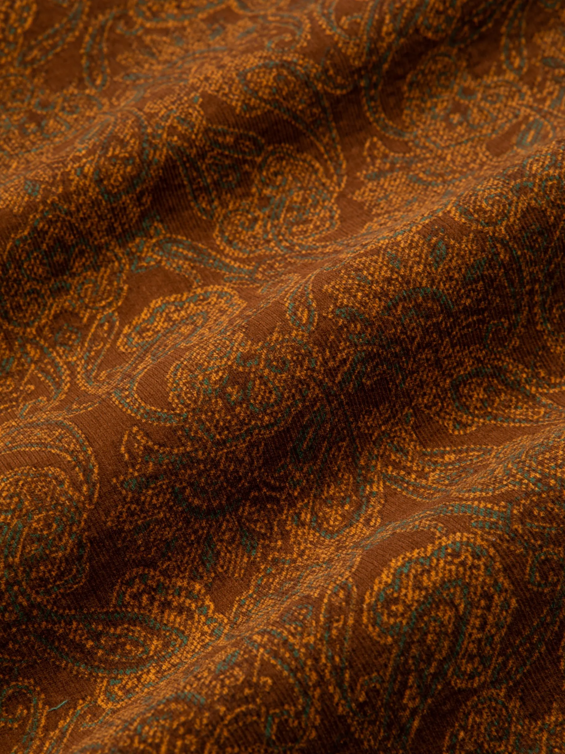 Armadale Coach Jacket in Rust Japanese Paisley sold by Kestin product image thumbnail 3