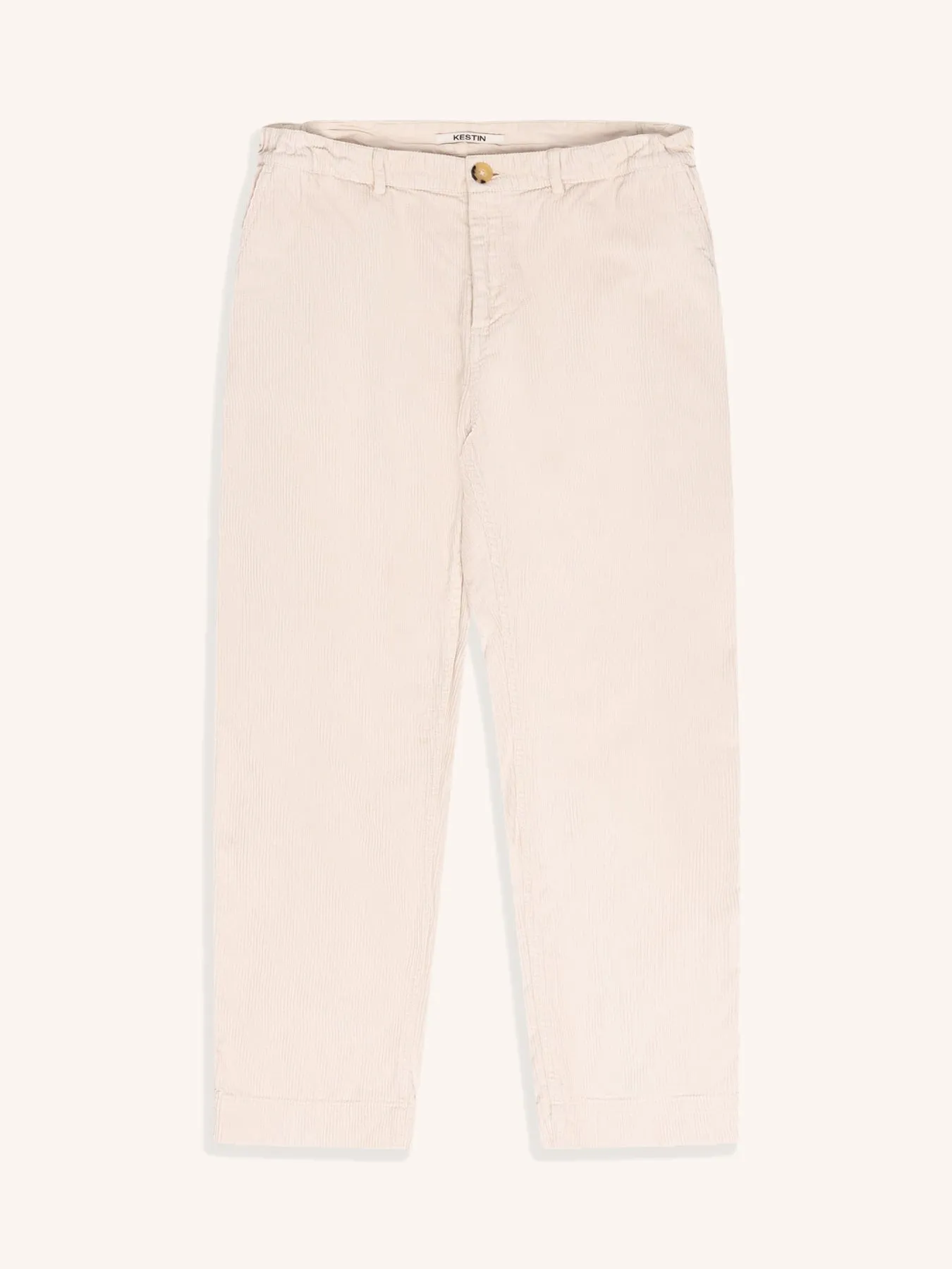 Aberlour Pant in Ecru Corduroy sold by Kestin