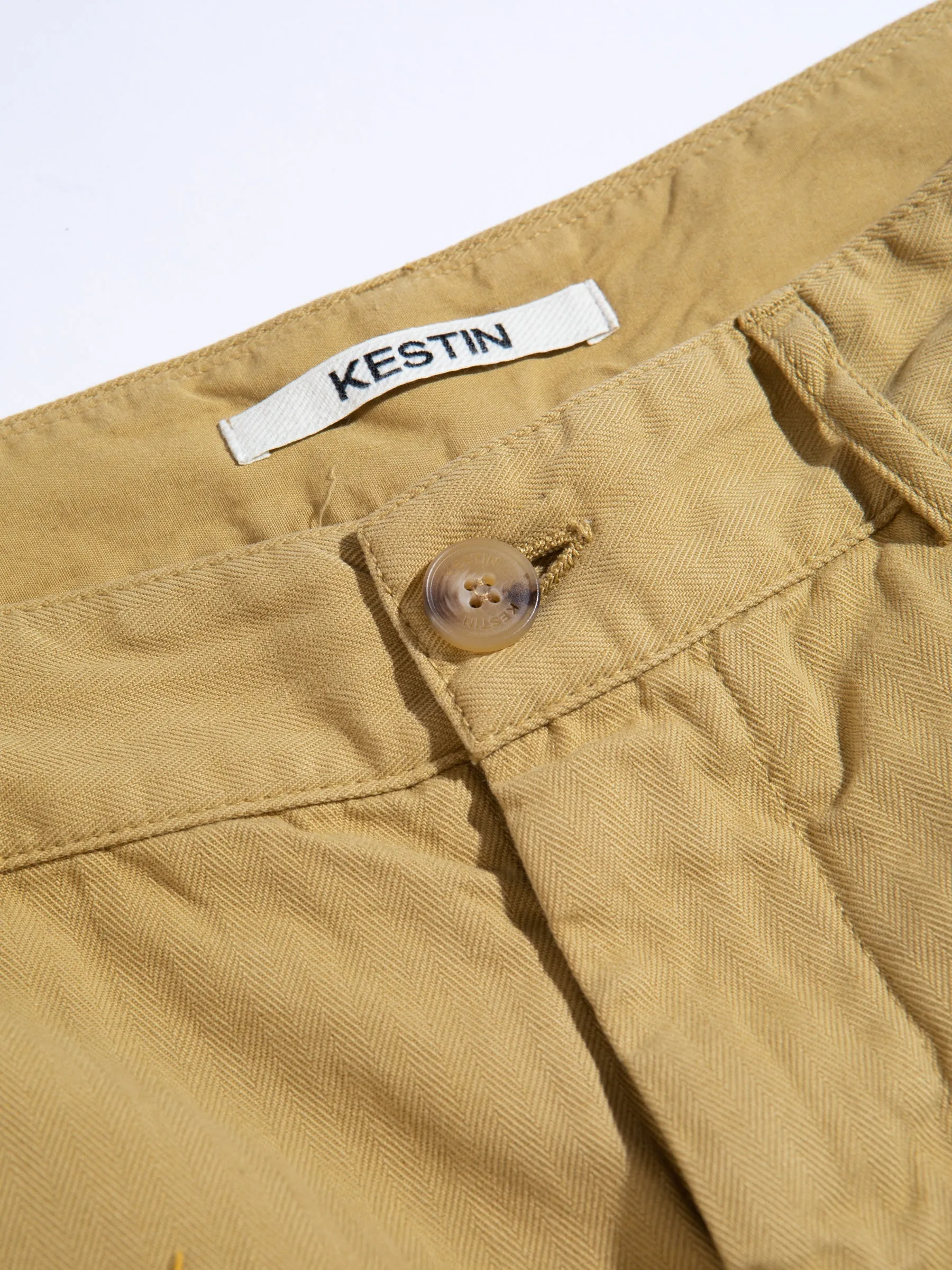 Aberlour Pant in American Tan Herringbone sold by Kestin product image thumbnail 5
