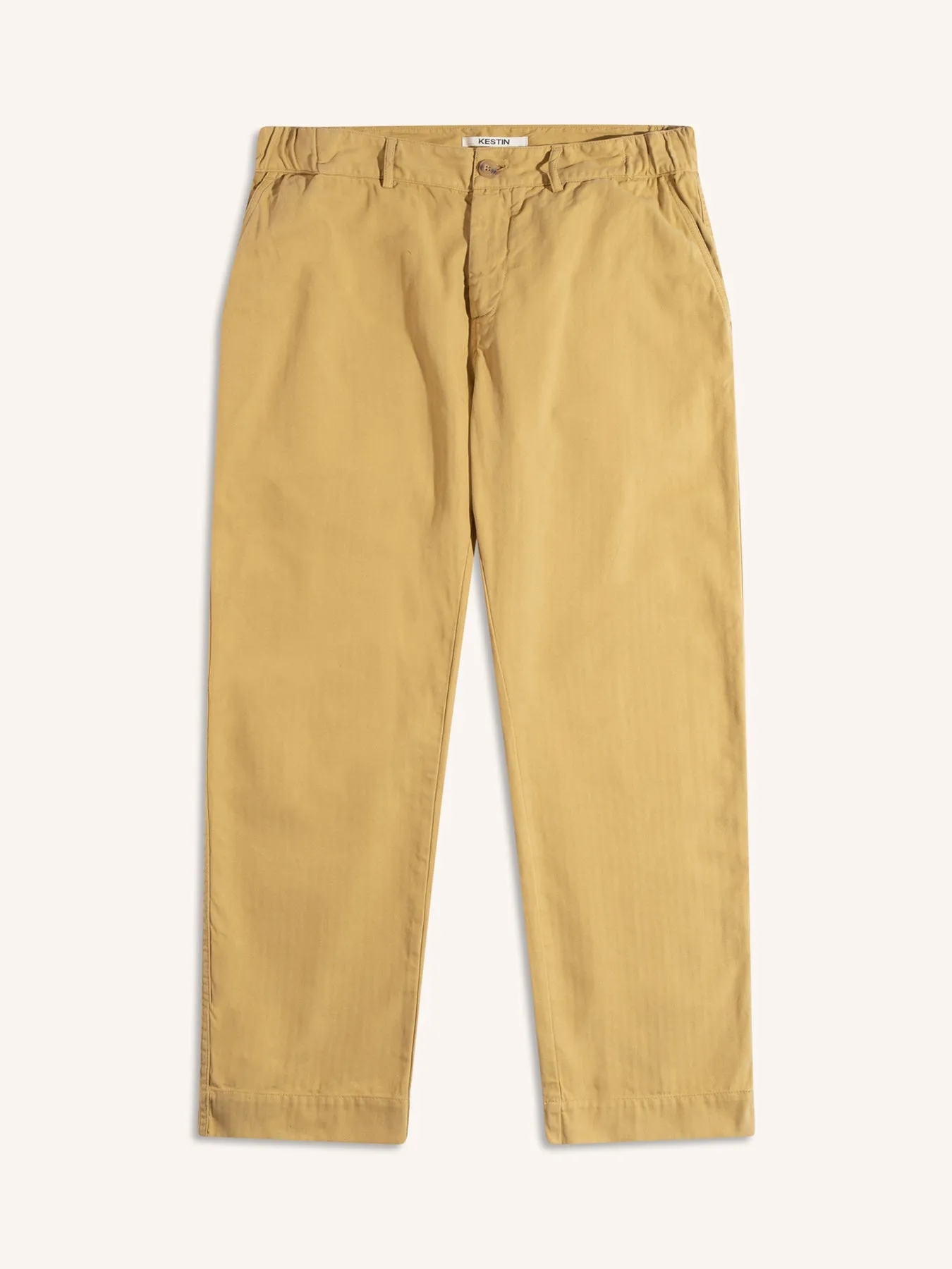 Aberlour Pant in American Tan Herringbone sold by Kestin