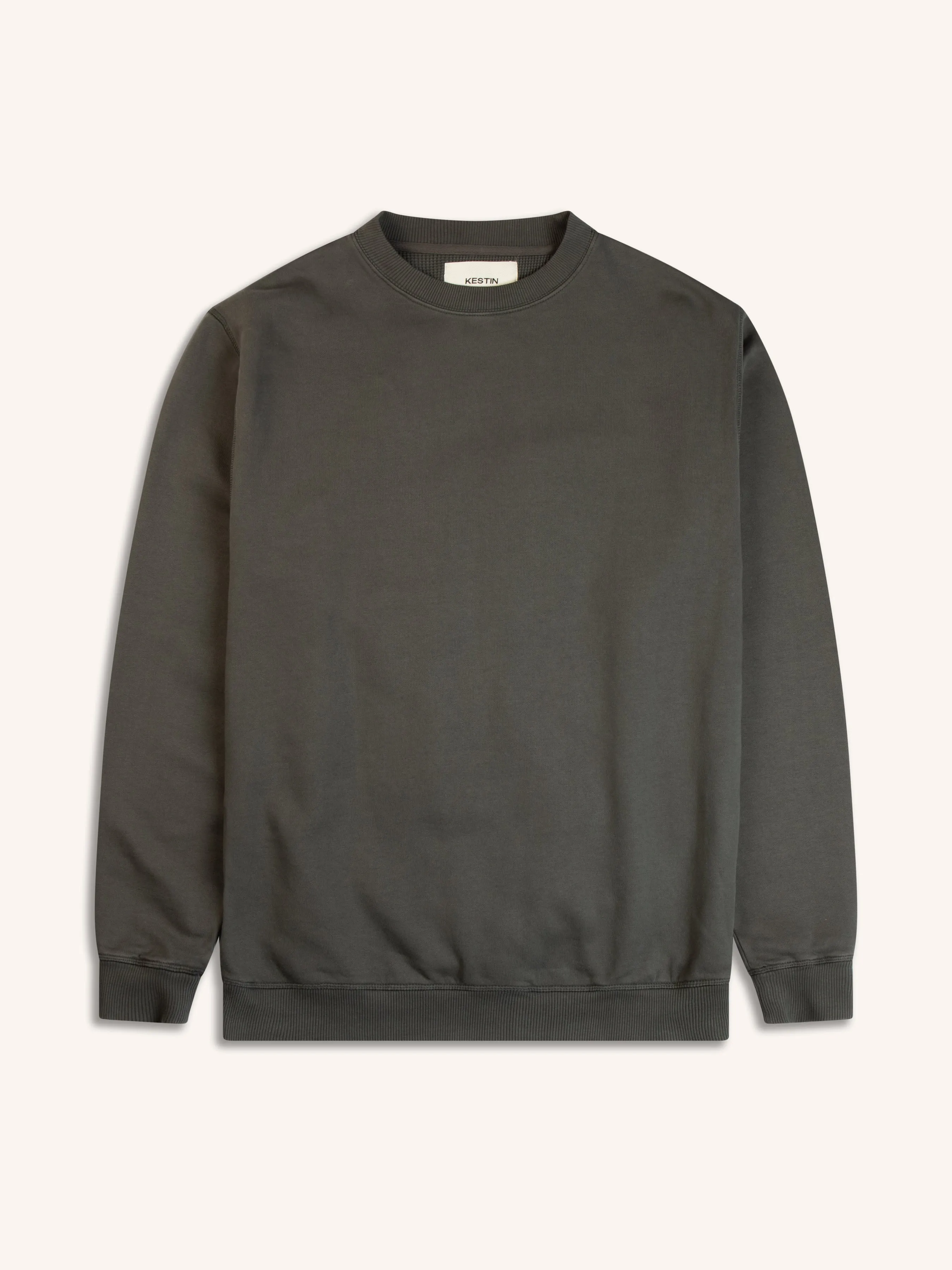 Coldingham Sweat In Charcoal sold by Kestin