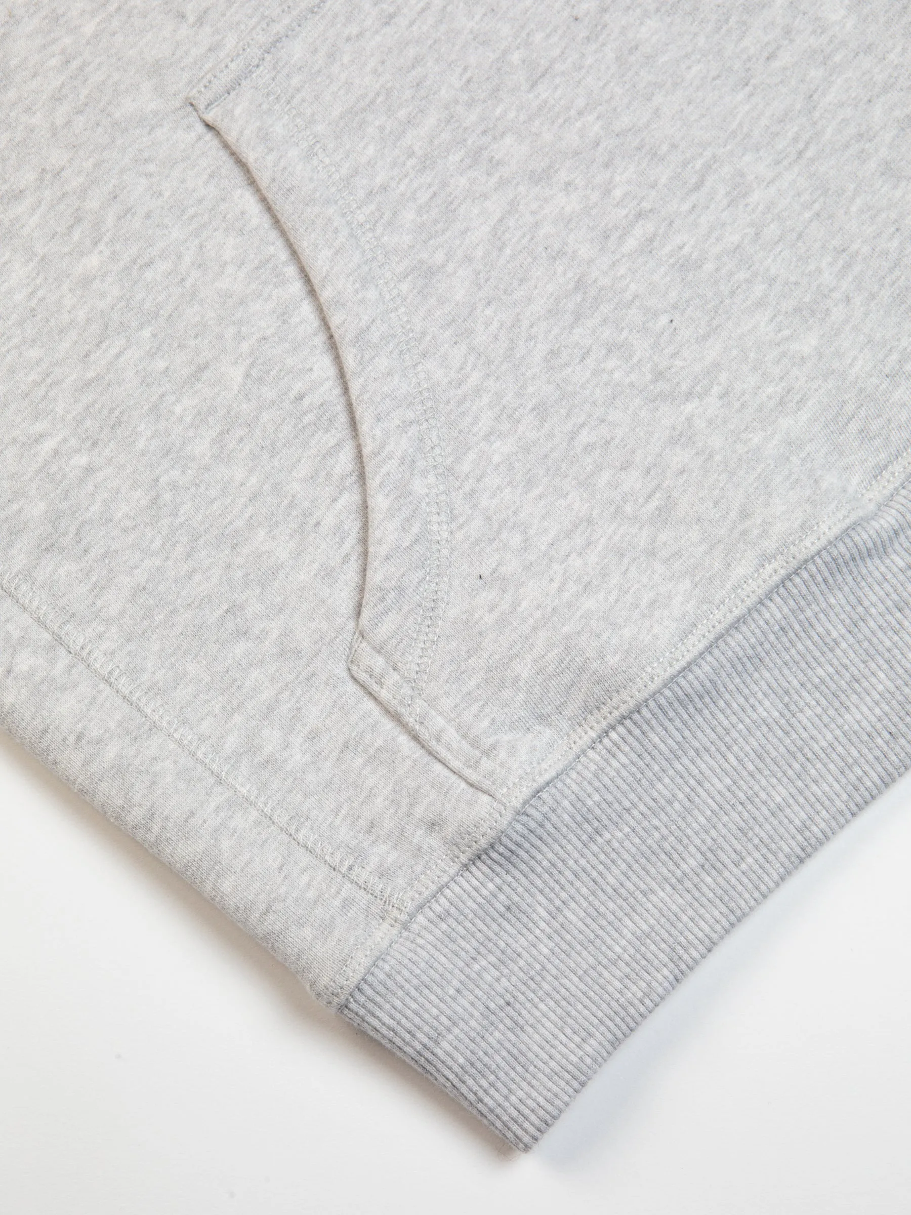St Andrews Hoodie in Grey Marl Fleeceback sold by Kestin product image thumbnail 3