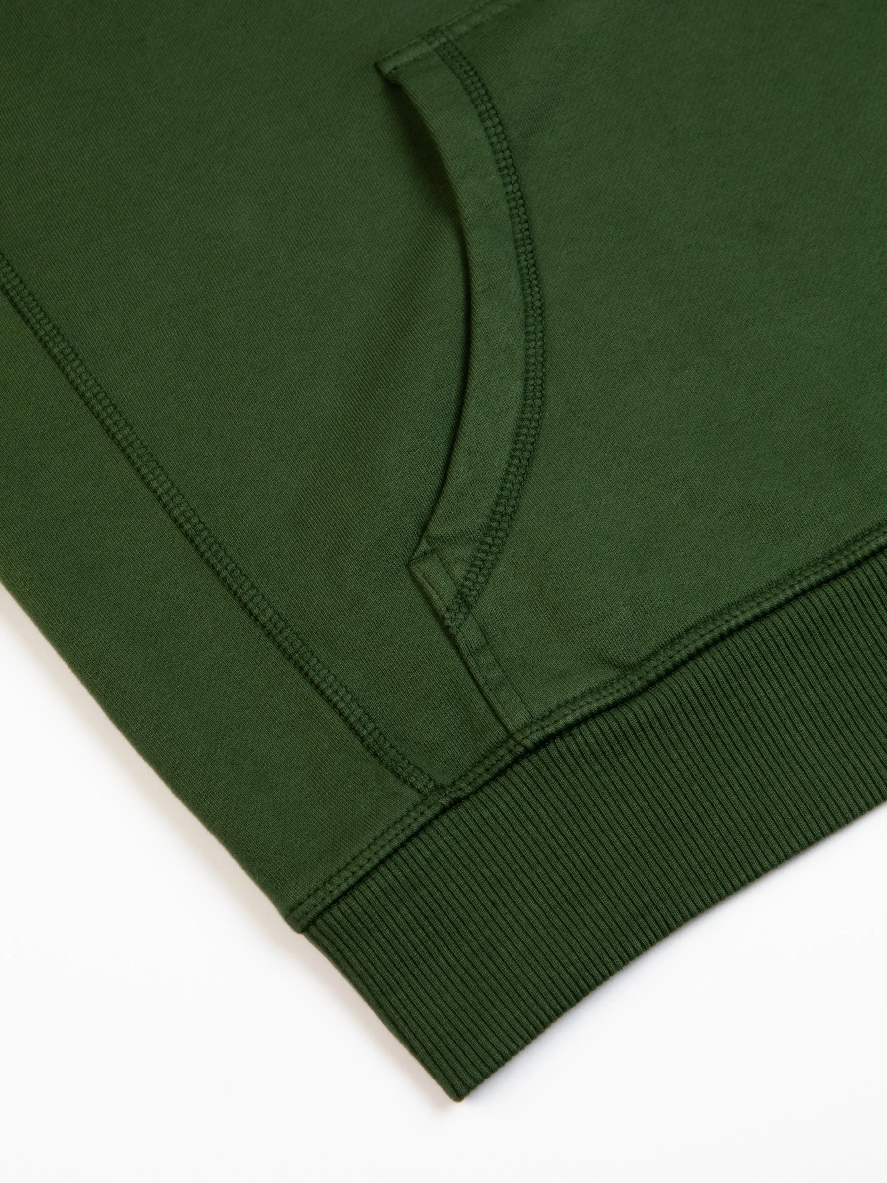 St Andrews Hoodie in College Green Fleeceback sold by Kestin product image thumbnail 3