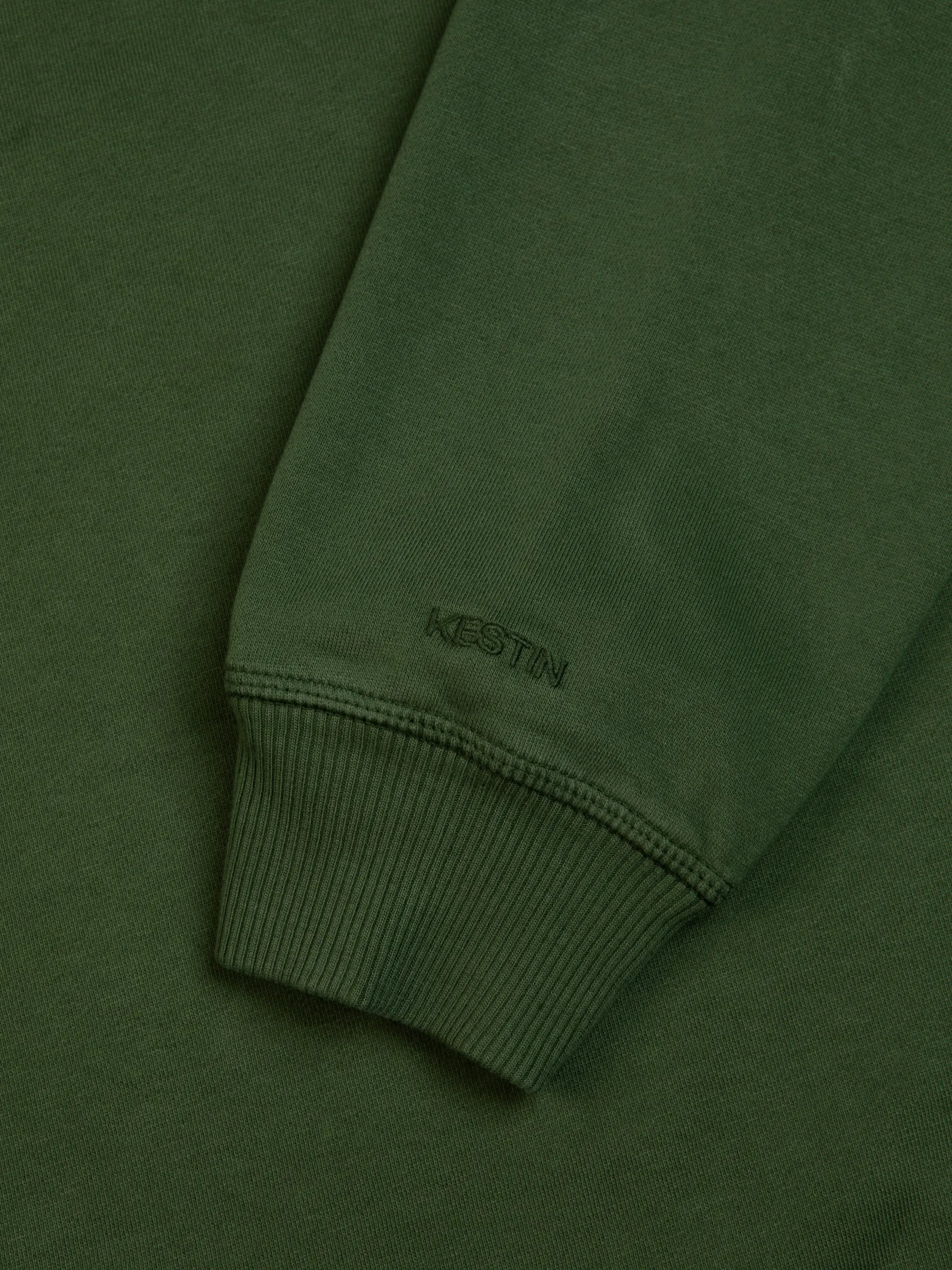 St Andrews Hoodie in College Green Fleeceback sold by Kestin product image thumbnail 4