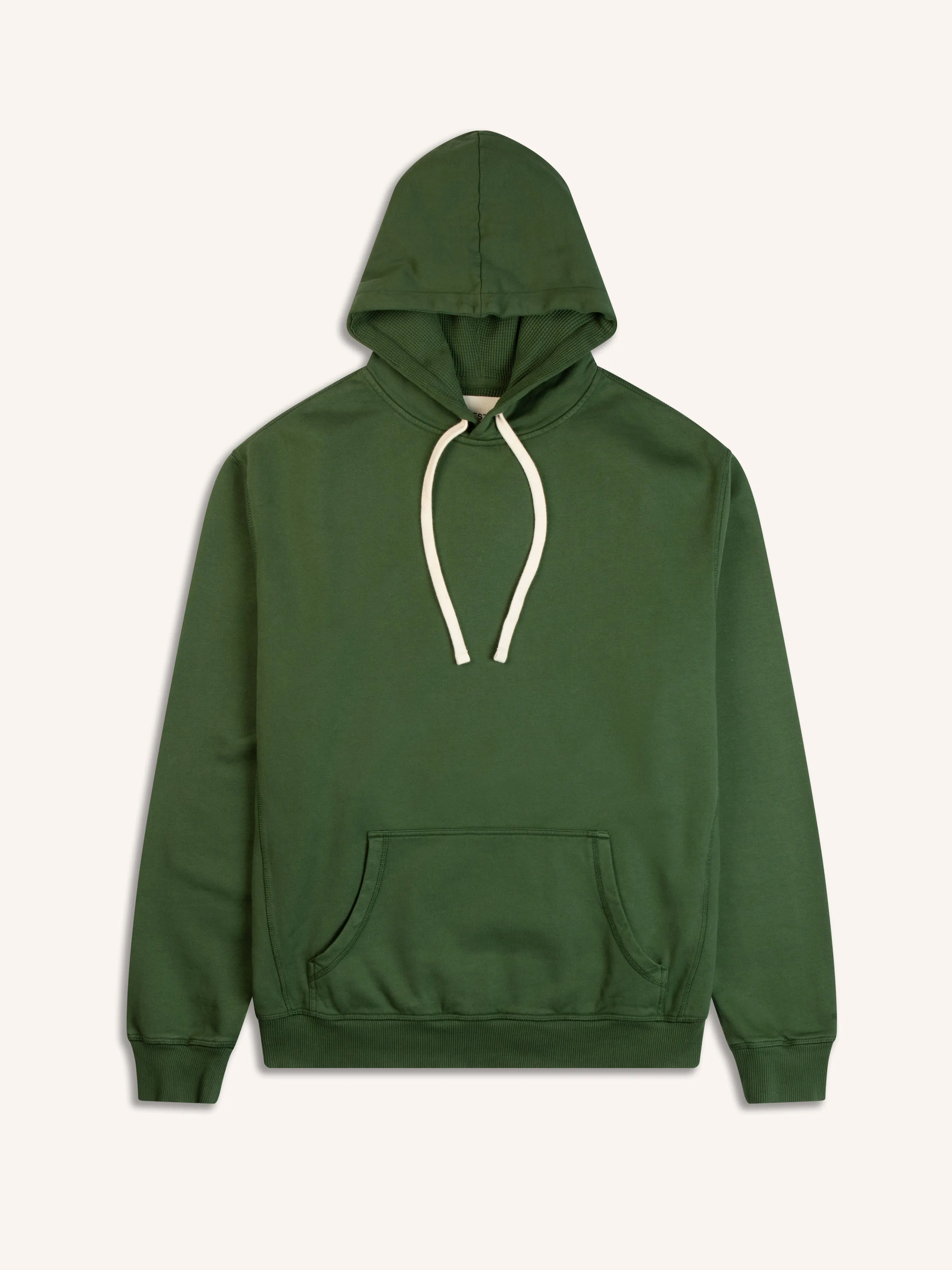 St Andrews Hoodie in College Green Fleeceback sold by Kestin