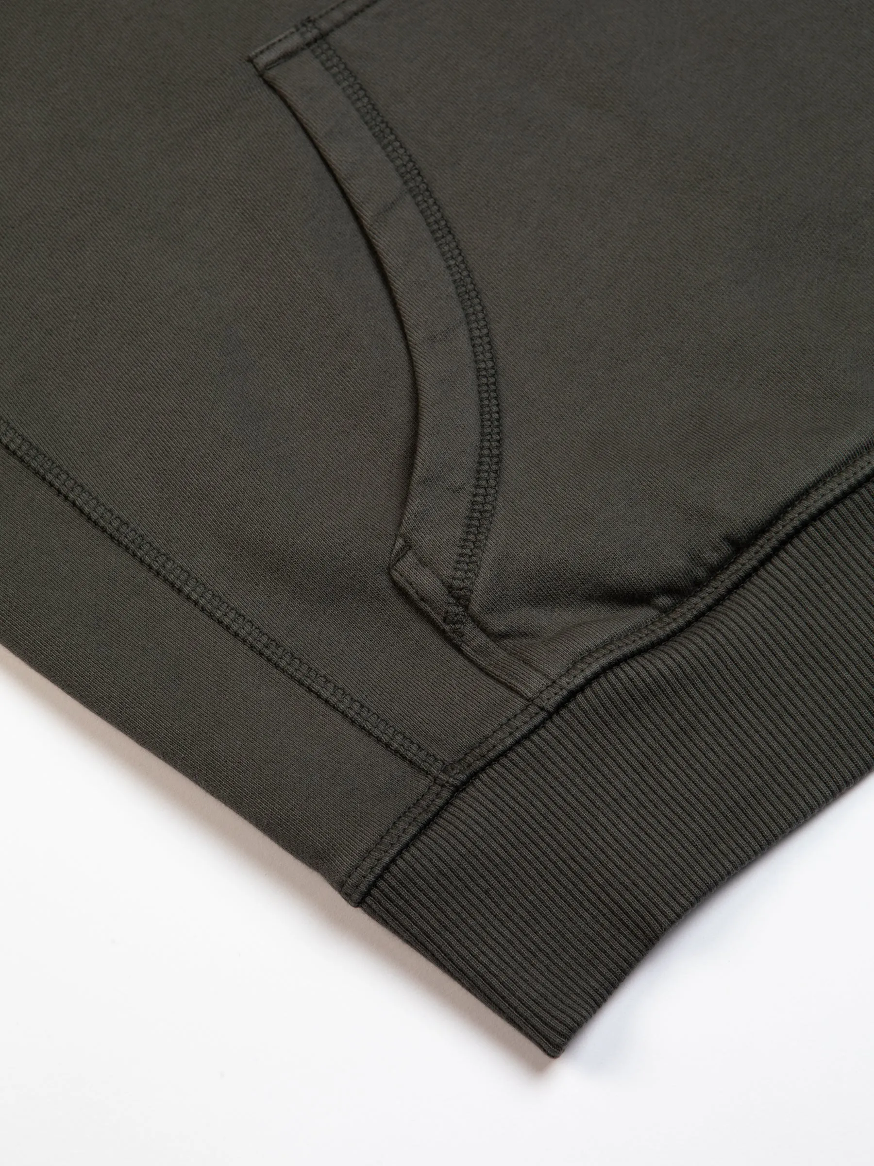 St Andrews Hoodie in Charcoal Fleeceback sold by Kestin product image thumbnail 5