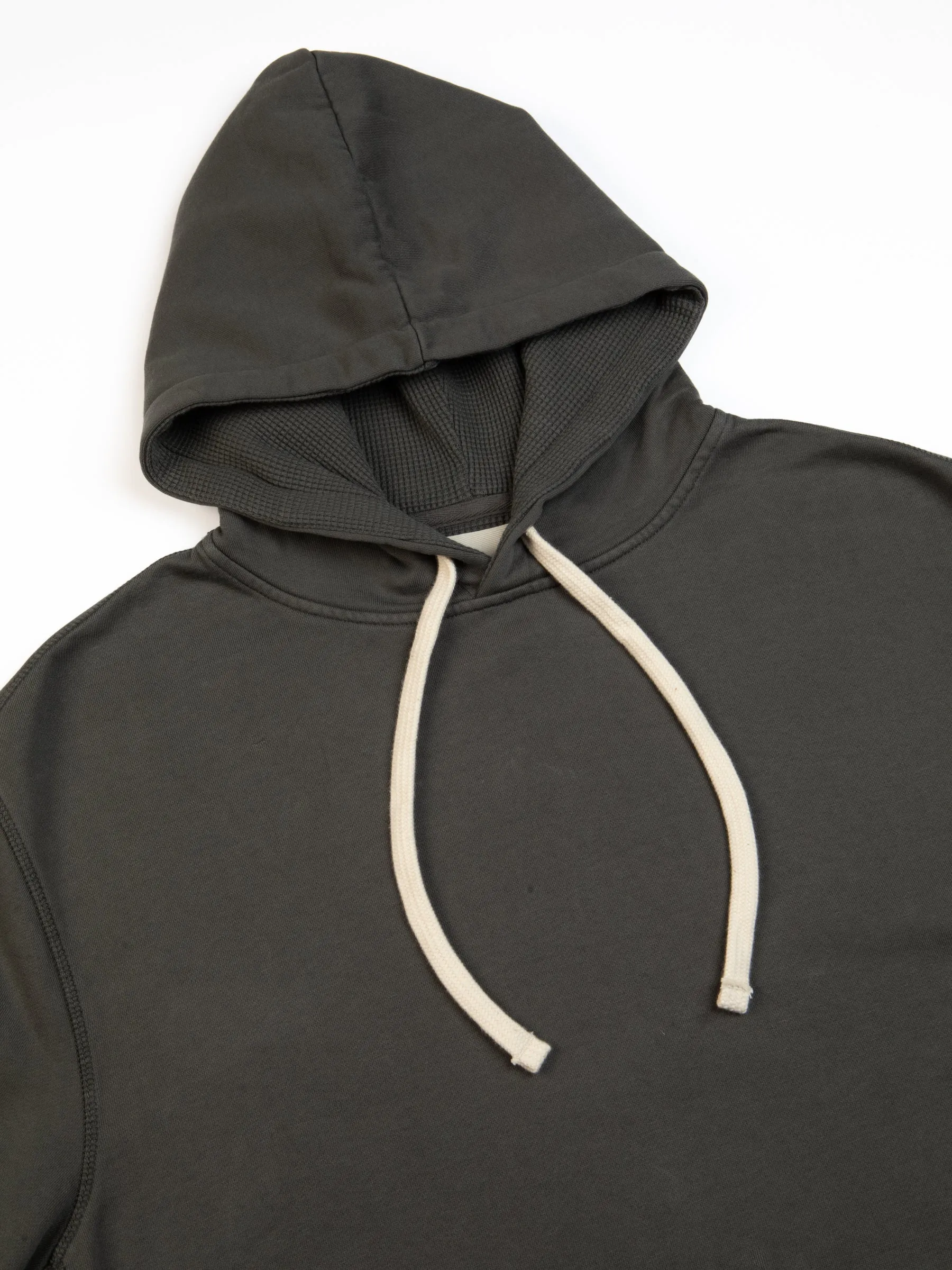 St Andrews Hoodie in Charcoal Fleeceback sold by Kestin product image thumbnail 4