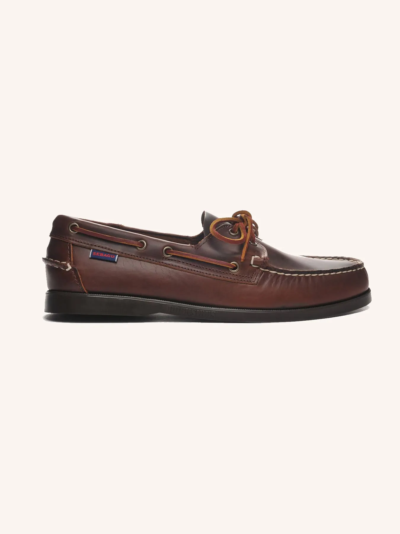 Sebago Dockside Portland Leather Boat Shoe sold by Kestin