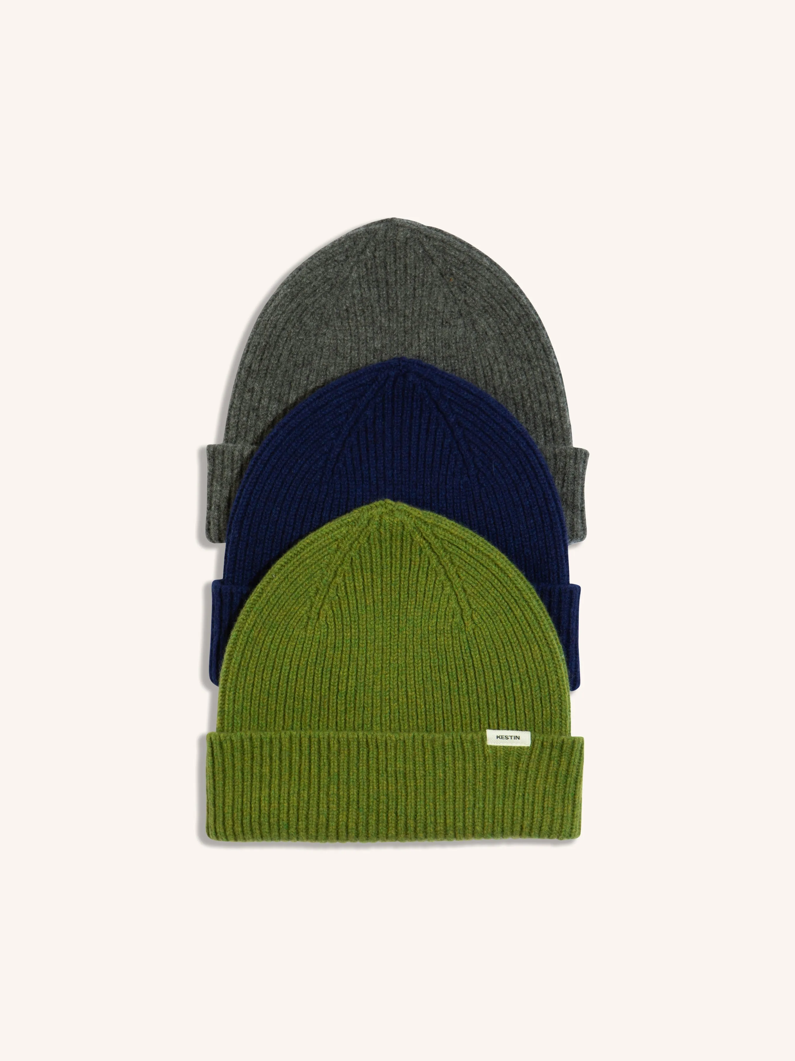 Spey Beanie in Charcoal Lambswool sold by Kestin product image thumbnail 4