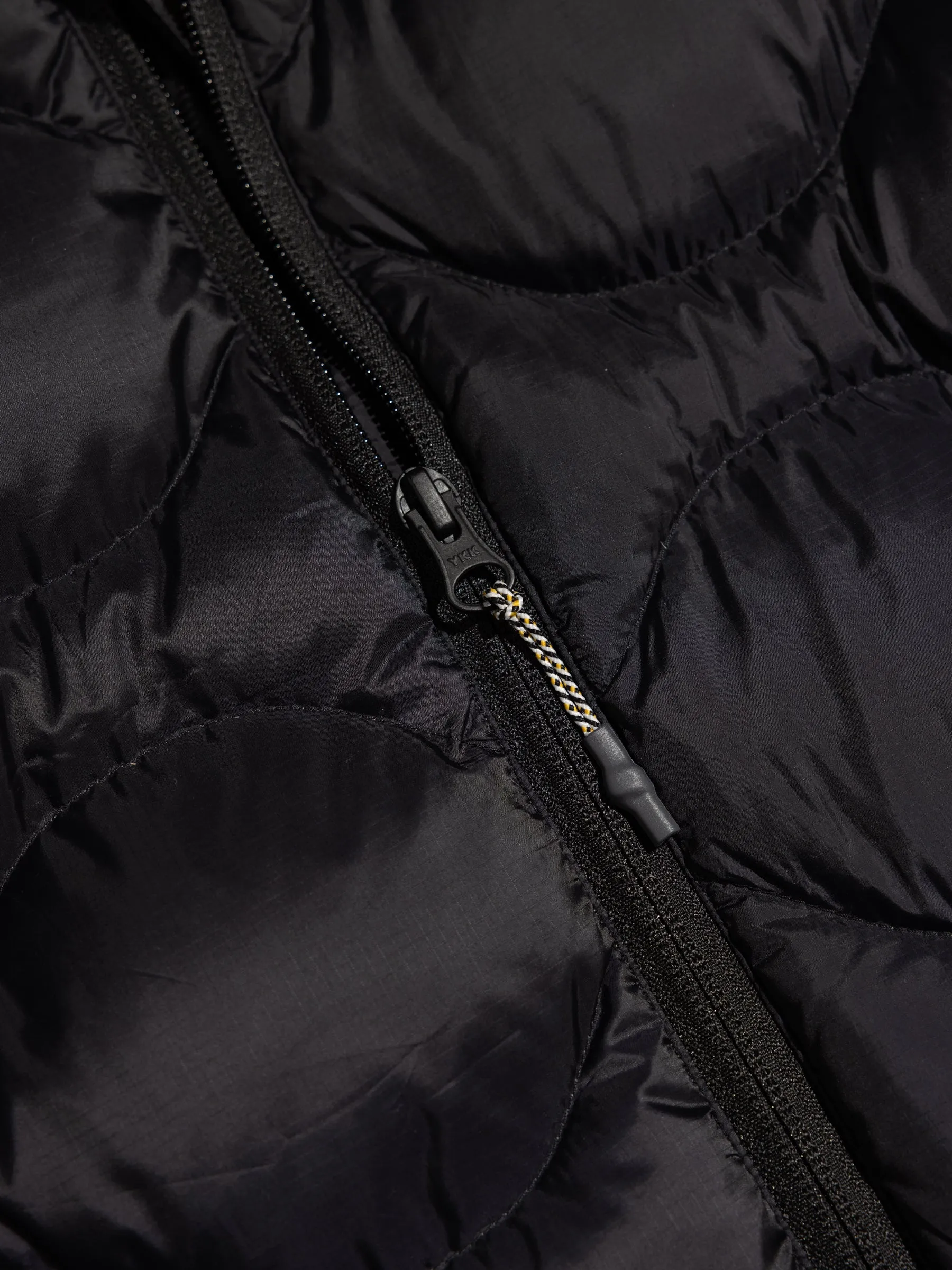 Cuillin Down Jacket in Black Recycled Ripstop sold by Kestin product image thumbnail 5