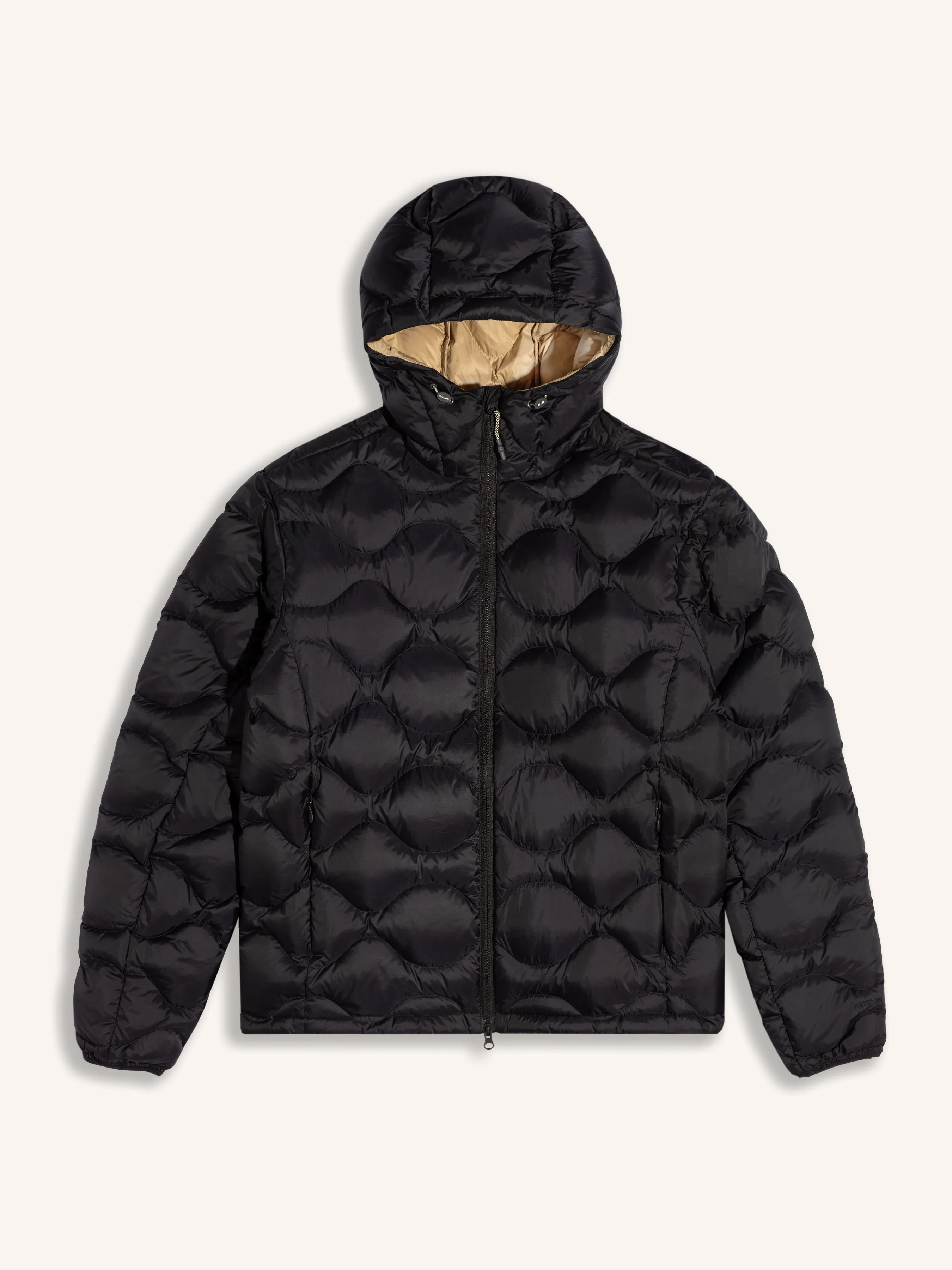 Cuillin Down Jacket in Black Recycled Ripstop sold by Kestin