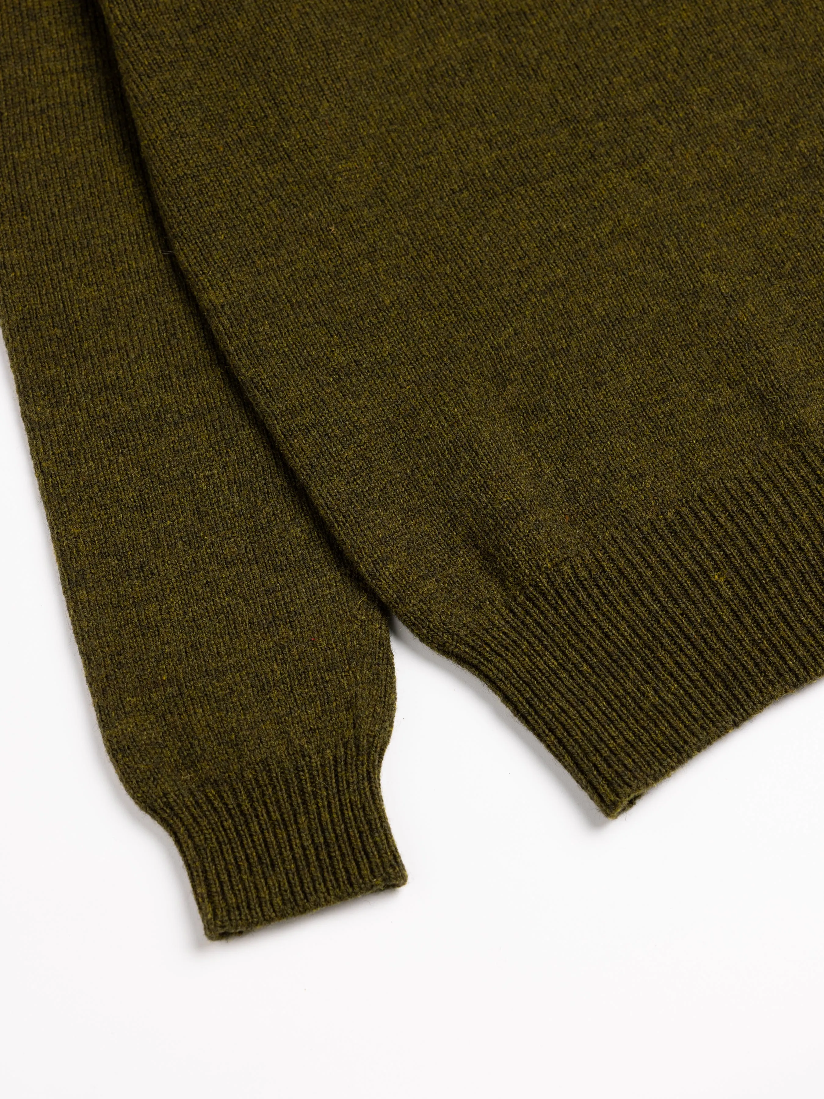 Harris Mock Neck in Dark Pine Merino Wool sold by Kestin product image thumbnail 4