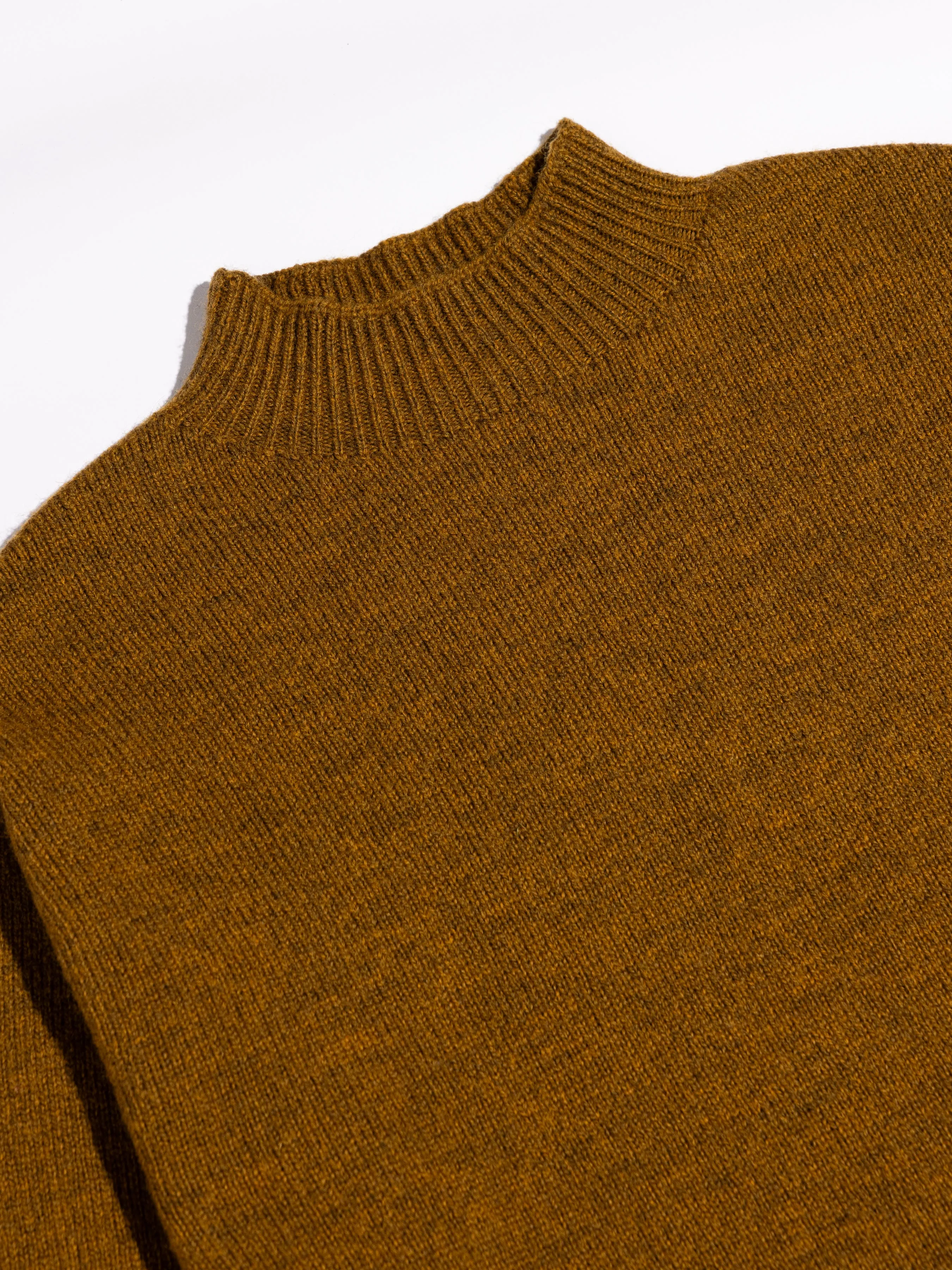 Harris Mock Neck in Bracken Merino Wool sold by Kestin product image thumbnail 3