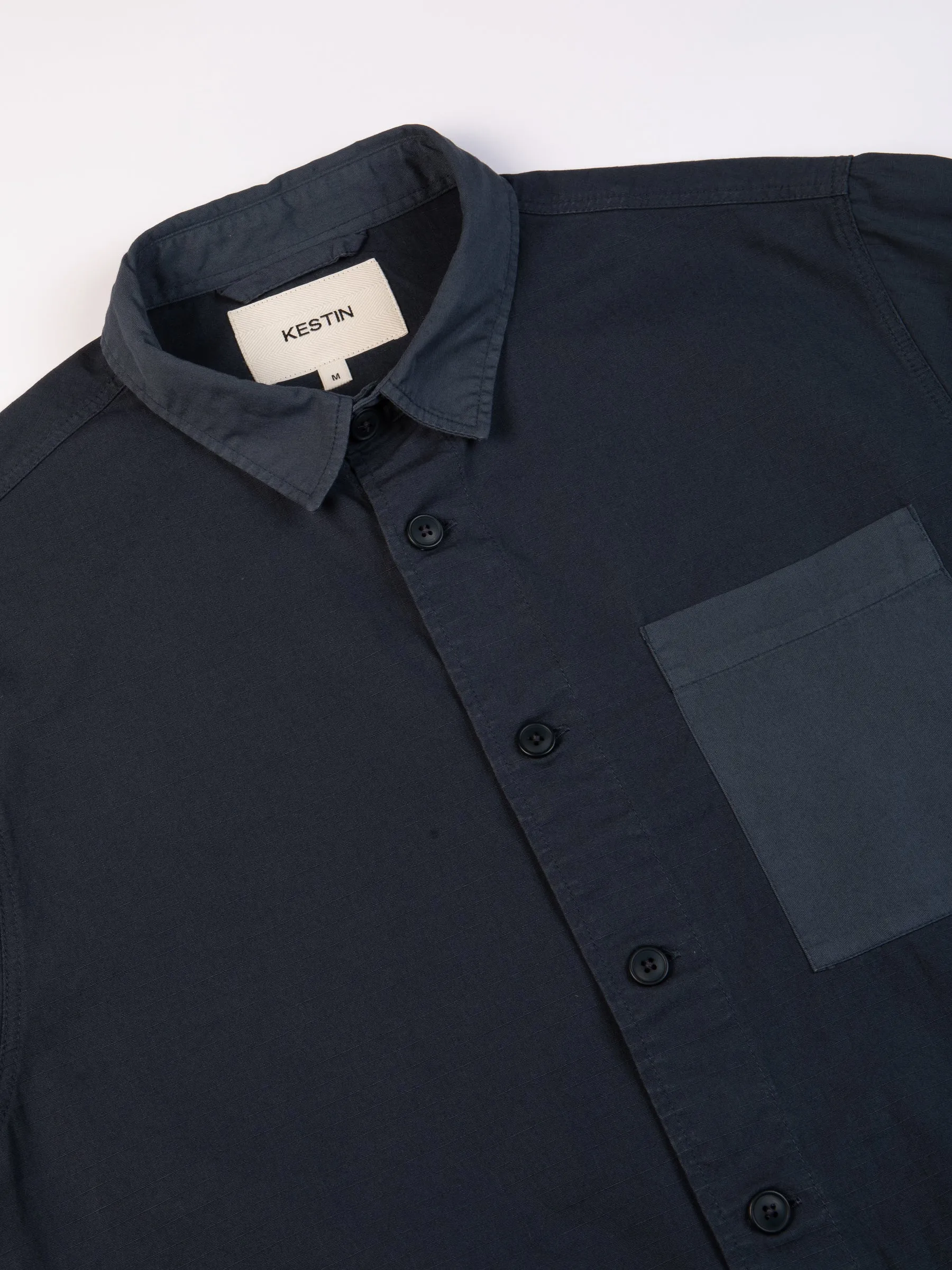 Rosyth Overshirt in Midnight sold by Kestin product image thumbnail 2