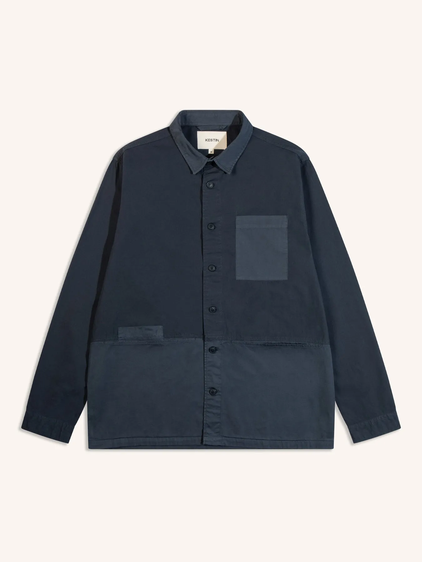 Rosyth Overshirt in Midnight sold by Kestin
