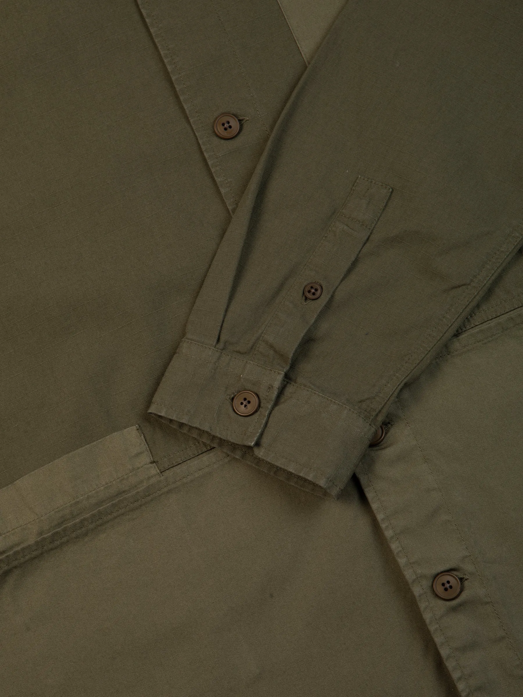Rosyth Overshirt in Dark Olive sold by Kestin product image thumbnail 4