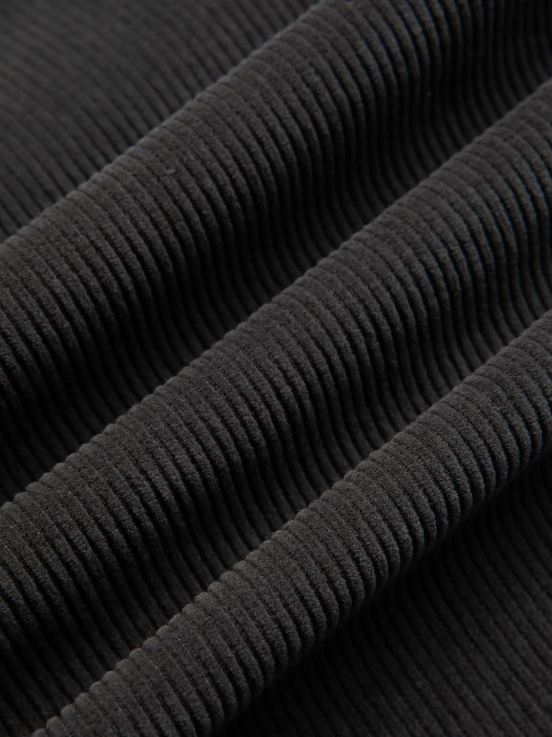 Rosyth Overshirt In Charcoal Cord / Twill Blend sold by Kestin product image thumbnail 5