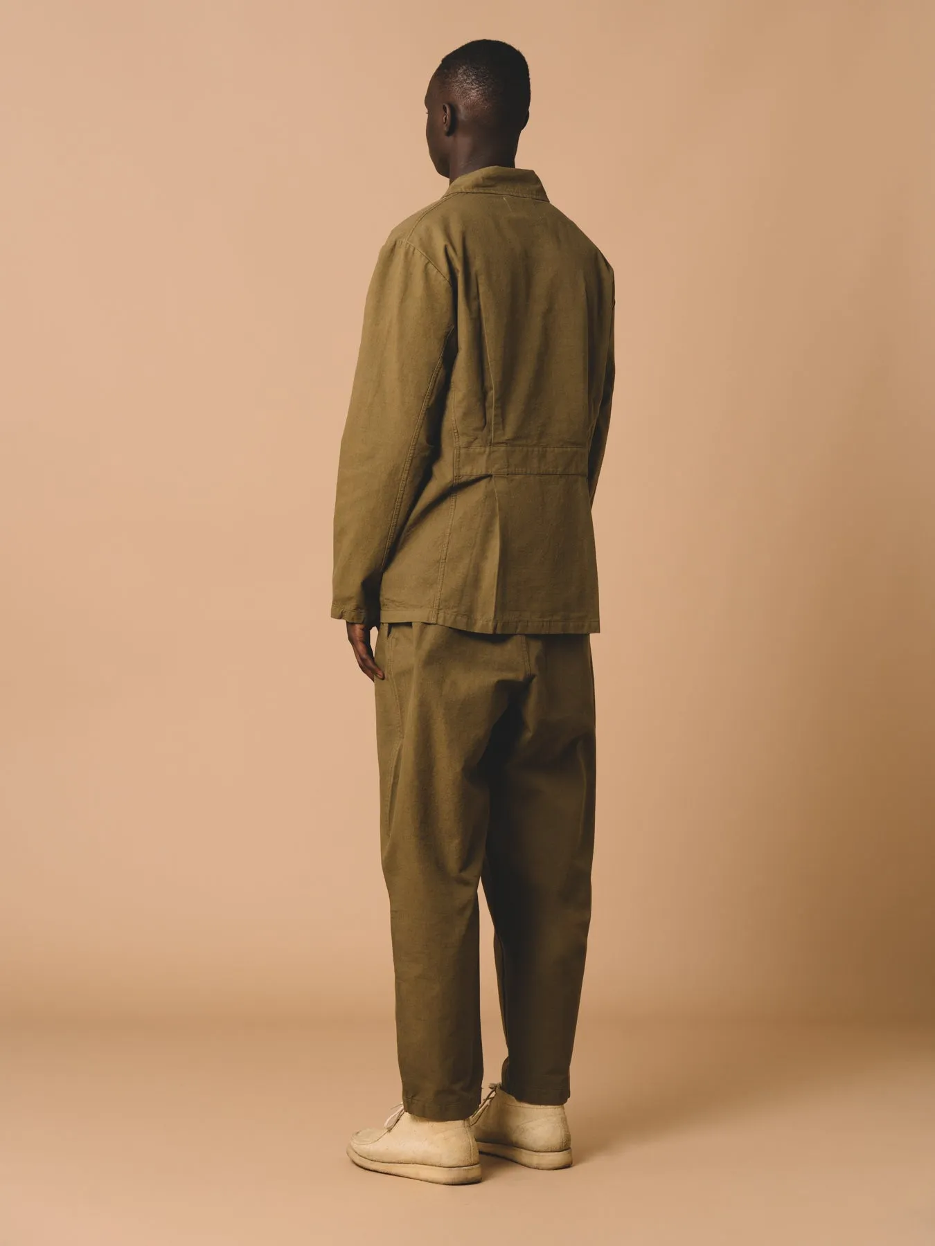 Port Jacket in Gamekeeper Green Ripstop sold by Kestin product image thumbnail 4