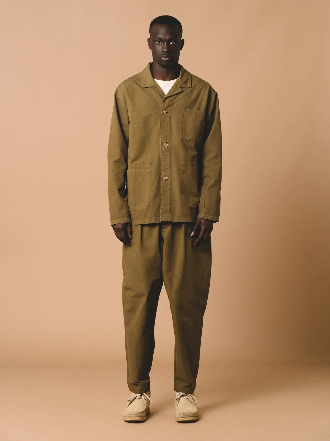 Port Jacket in Gamekeeper Green Ripstop sold by Kestin product image thumbnail 2