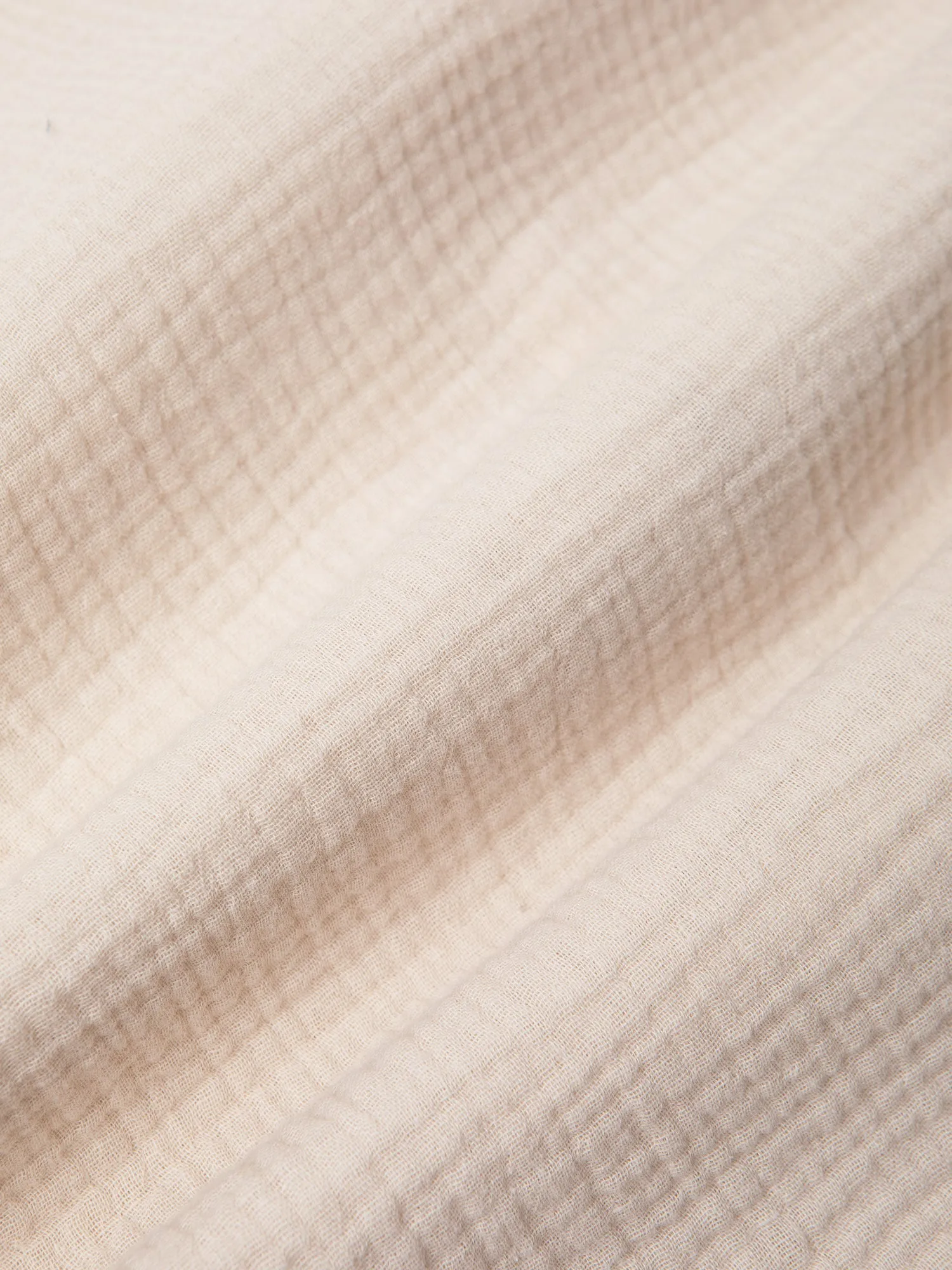 Cramond Shirt in Ecru Double Gauze Cotton sold by Kestin product image thumbnail 2