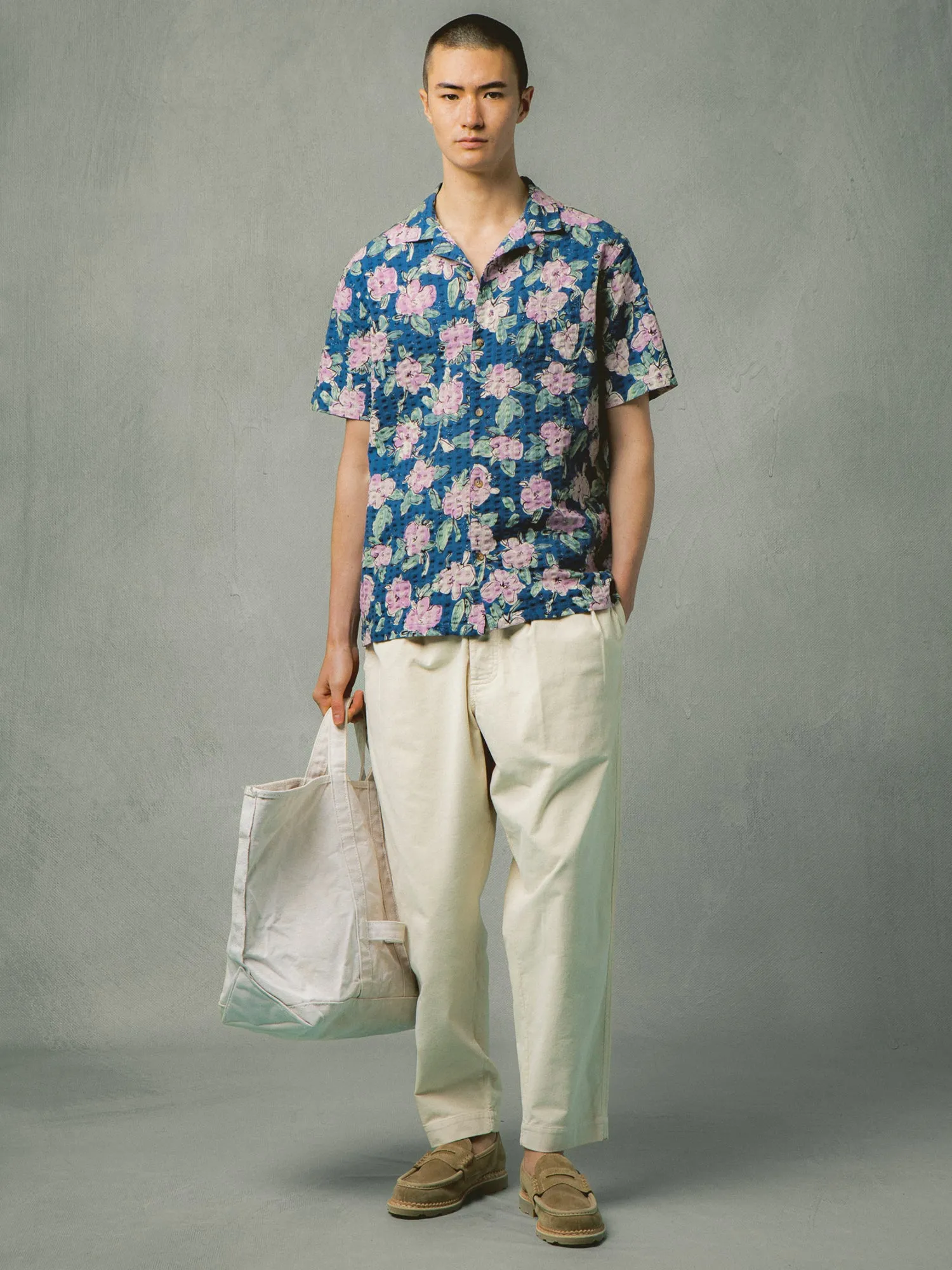Clyde Pant in Ecru Fine Corduroy sold by Kestin product image thumbnail 2