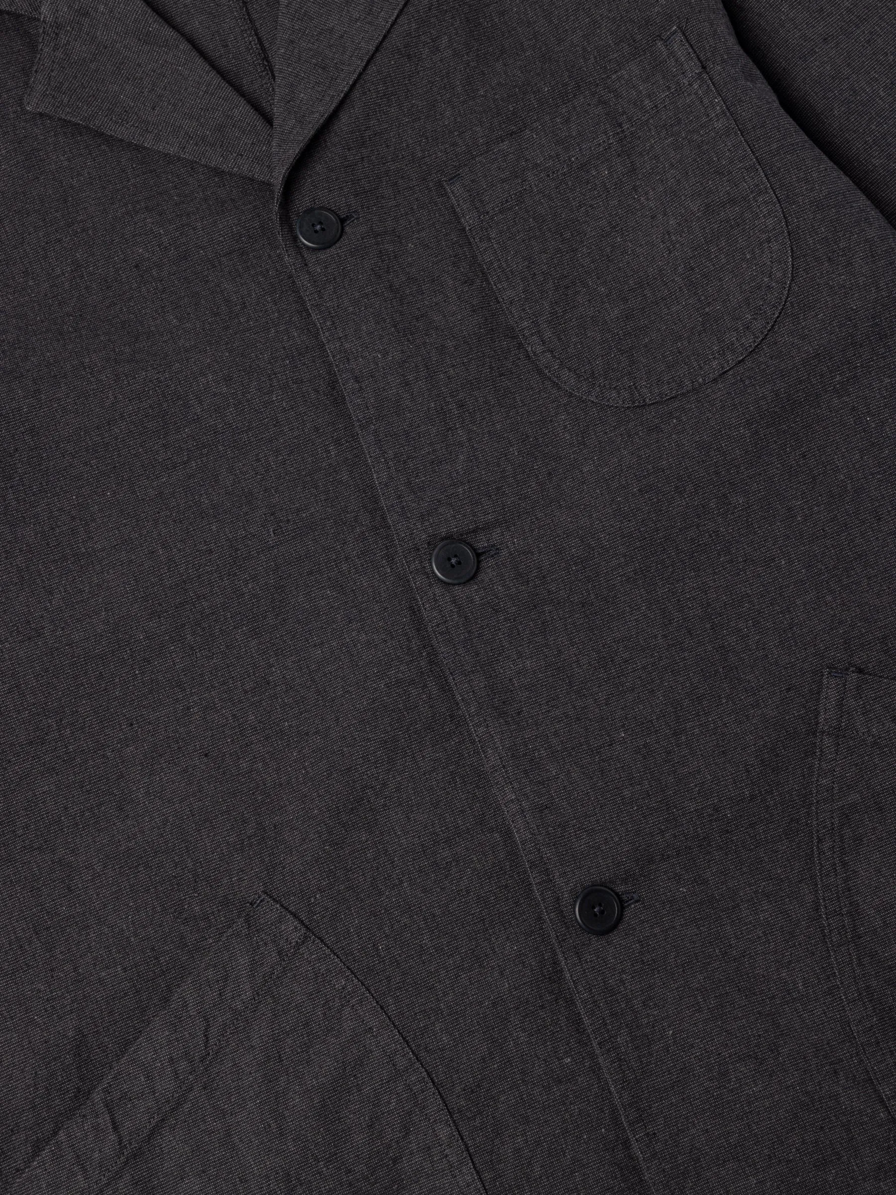 Stac Blazer in Charcoal Linen Marl sold by Kestin product image thumbnail 2