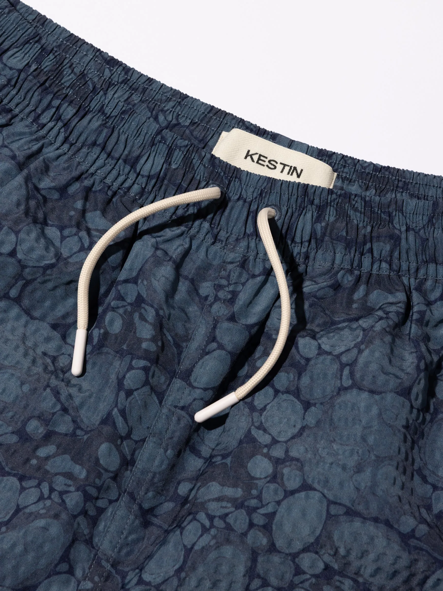 Seacliff Swim Shorts in Blue Marble SEAQUAL® Yarn sold by Kestin product image thumbnail 4