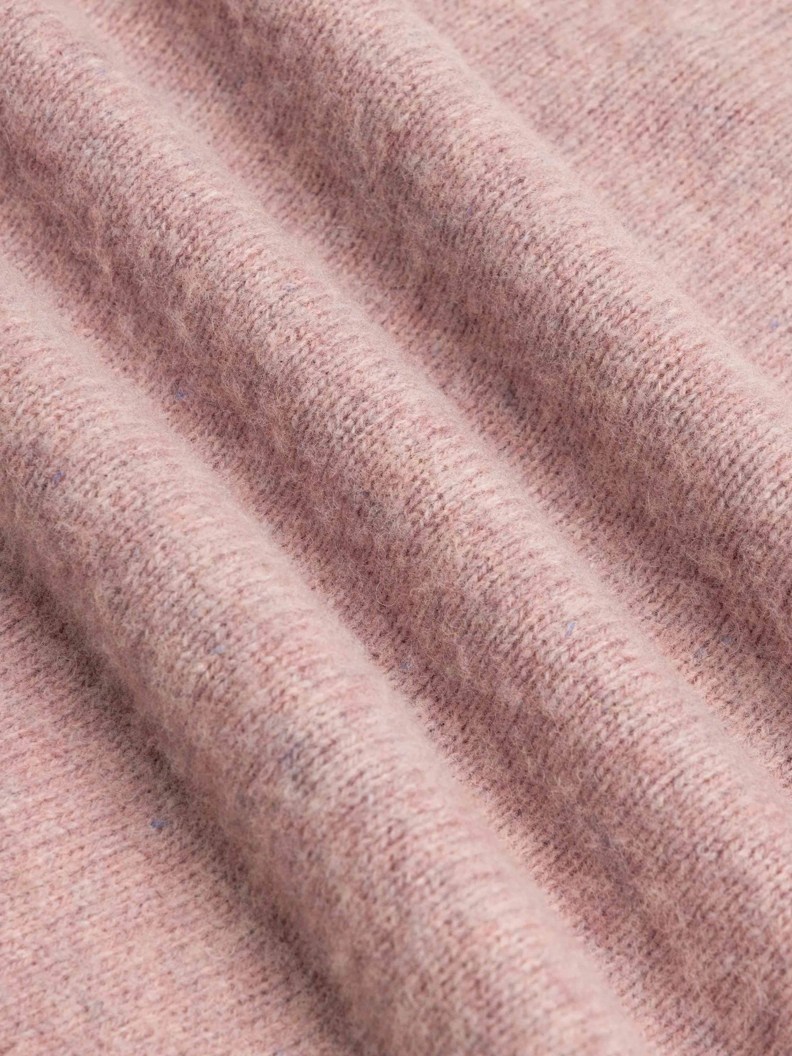 Brushed Shetland Crew in Pale Pink Lambswool sold by Kestin product image thumbnail 2