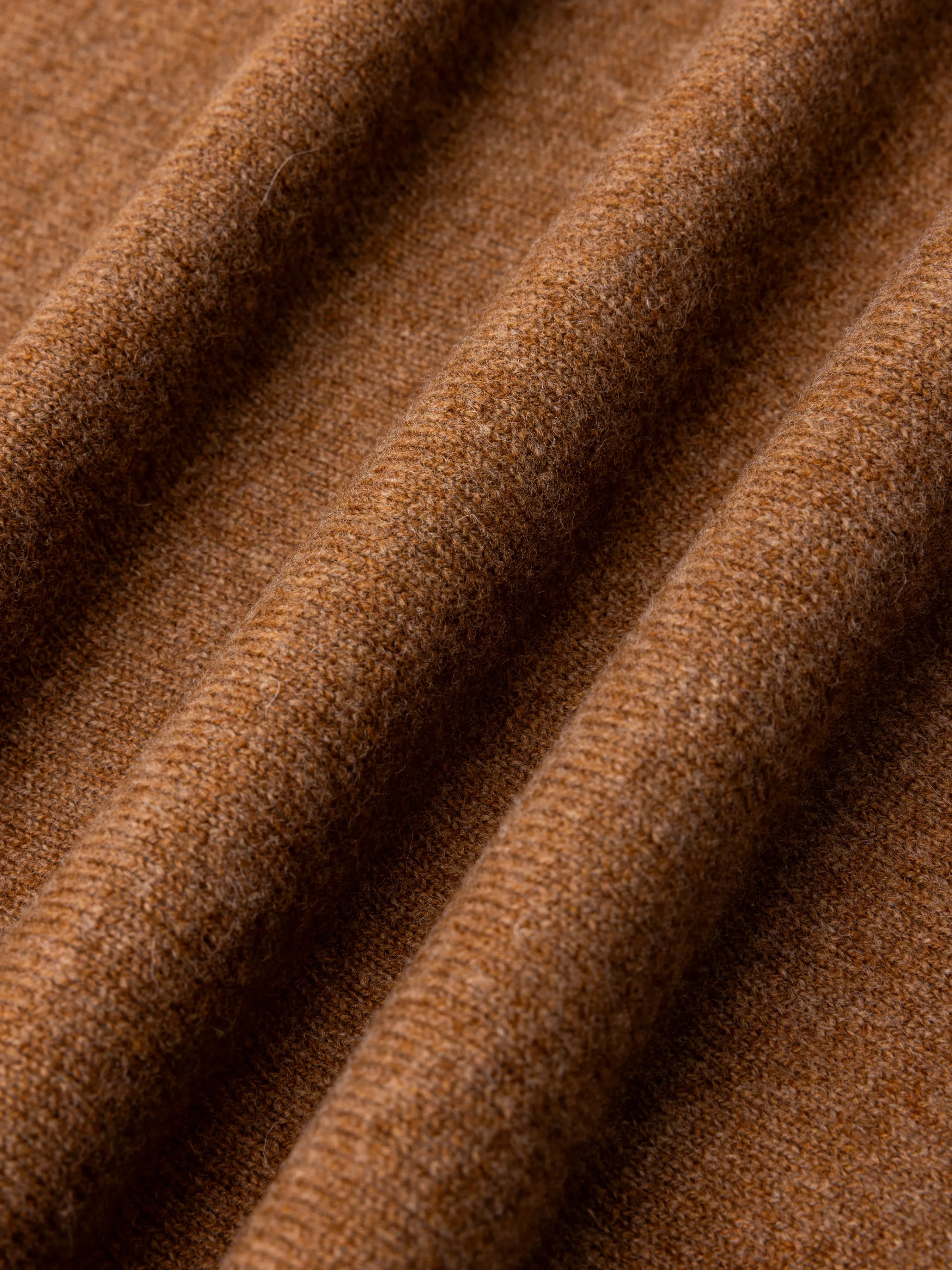 Fine Gauge V-Neck in Fawn Lambswool sold by Kestin product image thumbnail 2