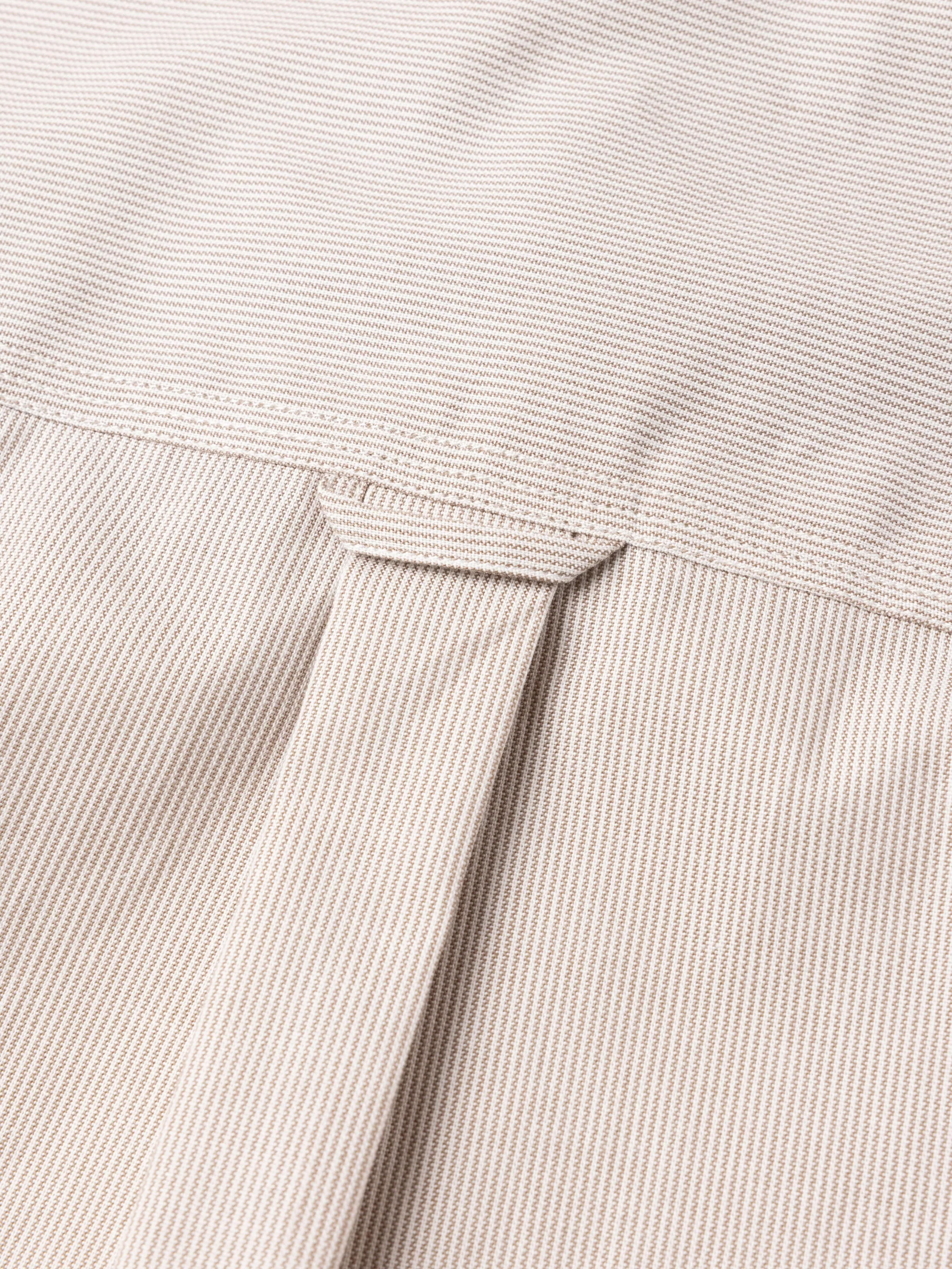 Raeburn Button Down Shirt in Putty Stripe sold by Kestin product image thumbnail 3