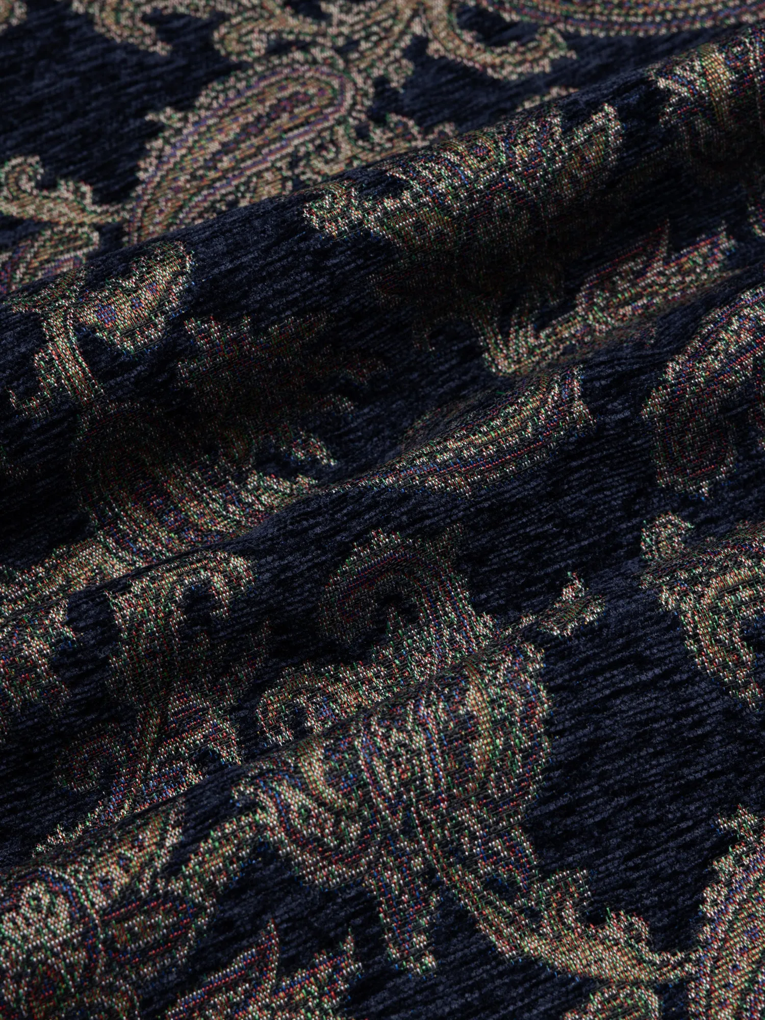 Ormiston Jacket in Navy Paisley Jacquard sold by Kestin product image thumbnail 5