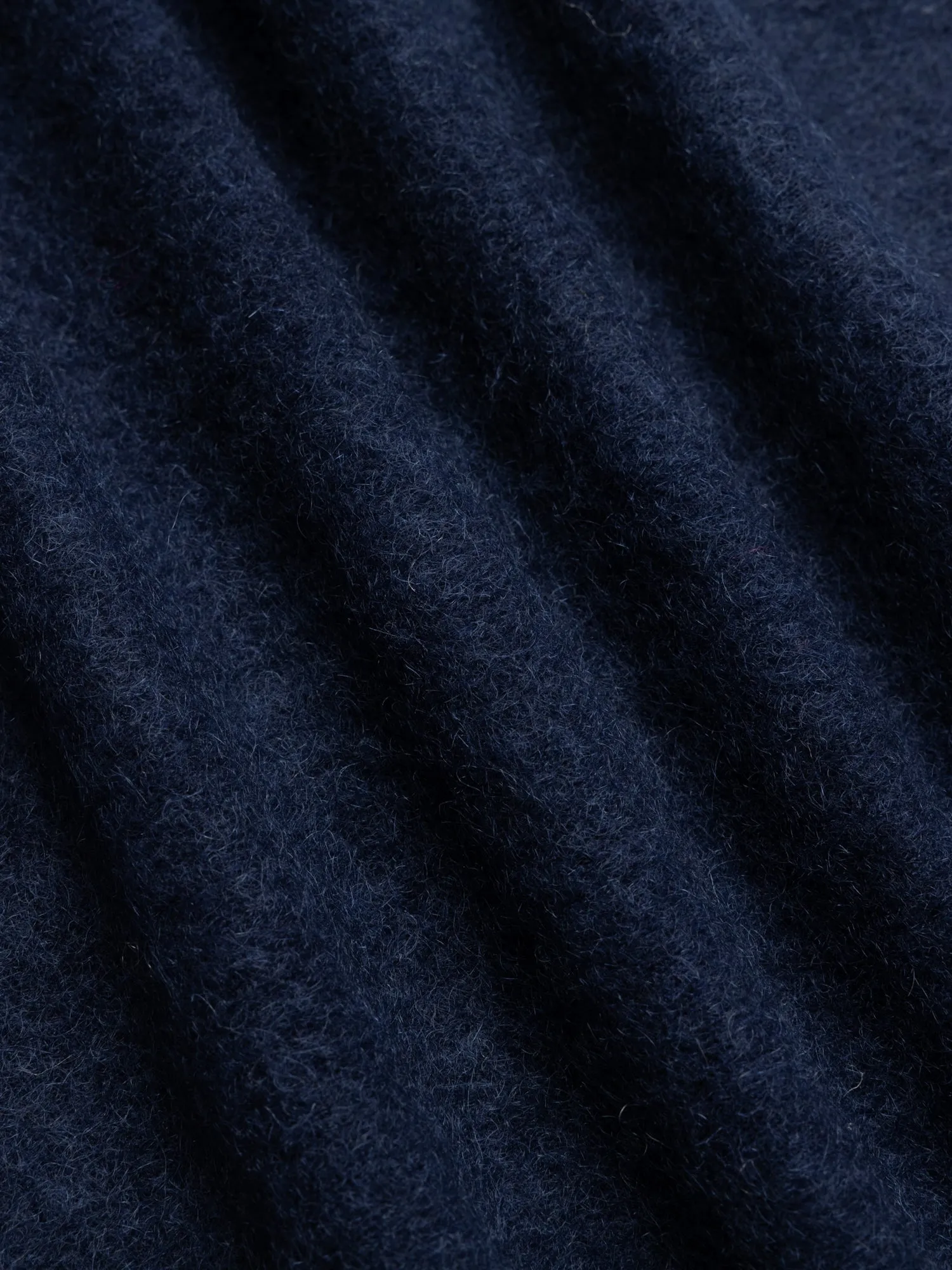 Muirfield Argyle Cardigan in Navy Brushed Mohair sold by Kestin product image thumbnail 3