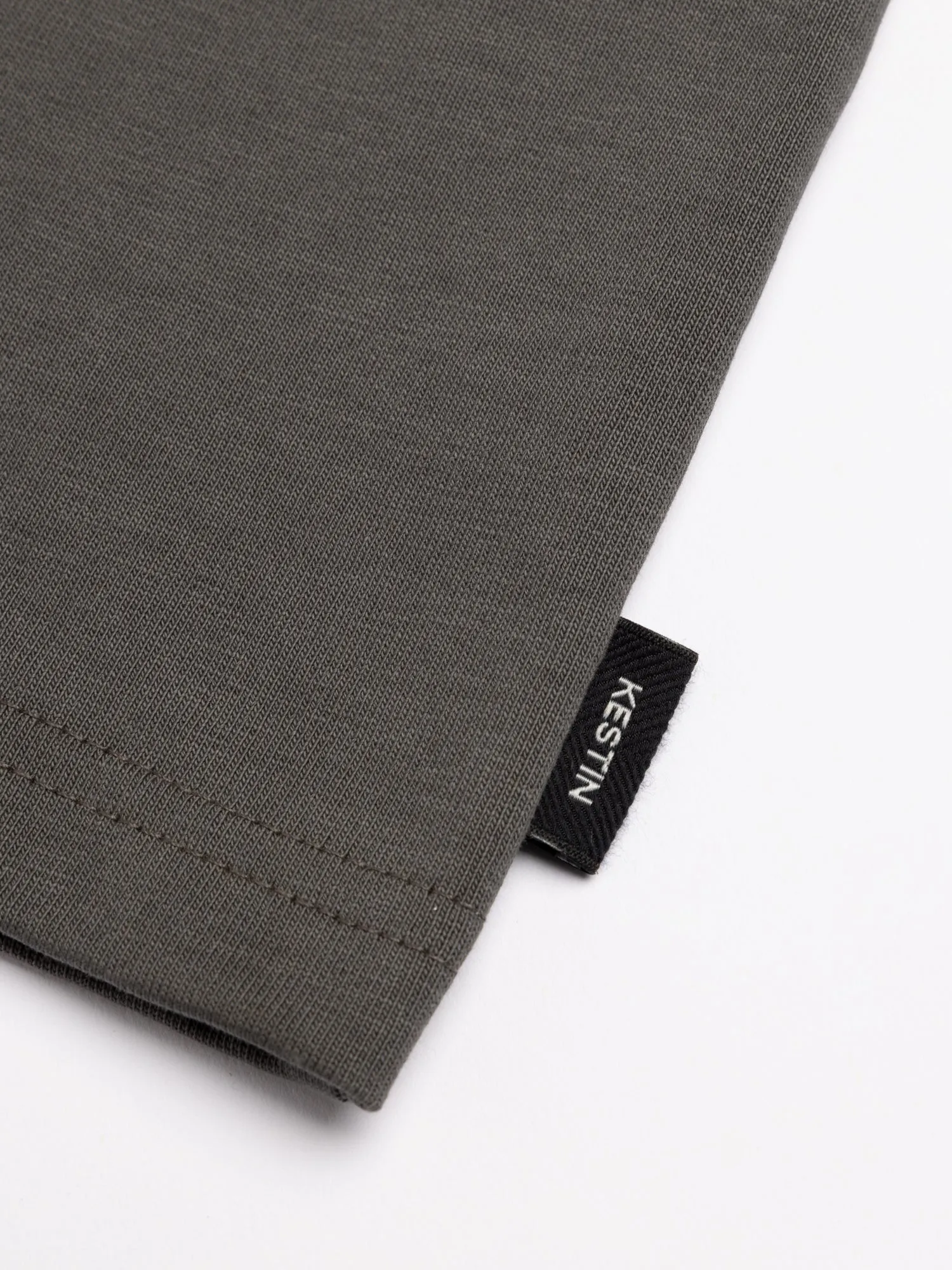 Fly Tee in Charcoal Heavyweight Cotton sold by Kestin product image thumbnail 3