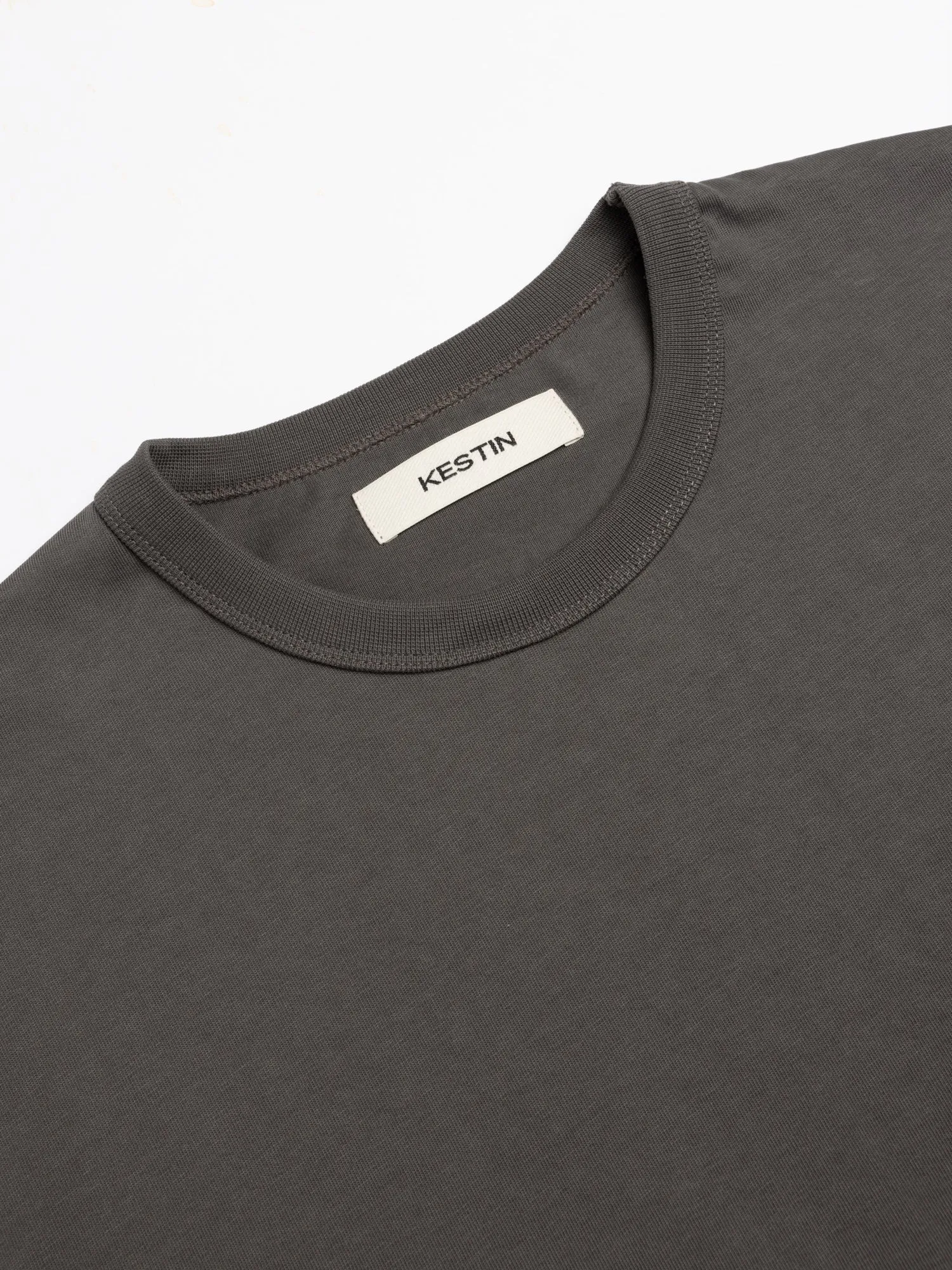 Fly Tee in Charcoal Heavyweight Cotton sold by Kestin product image thumbnail 4
