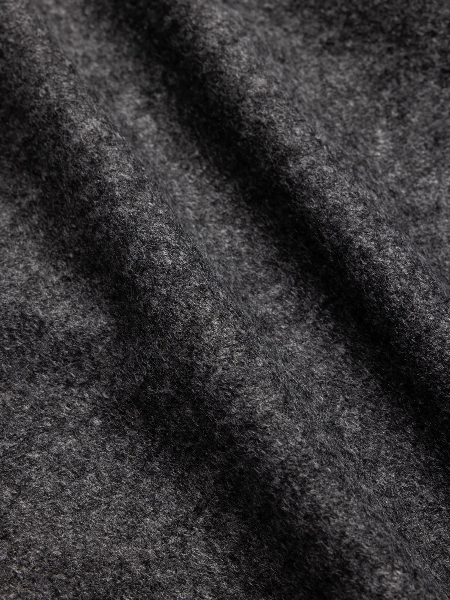 Doune Pant in Charcoal Bonded Wool sold by Kestin product image thumbnail 3