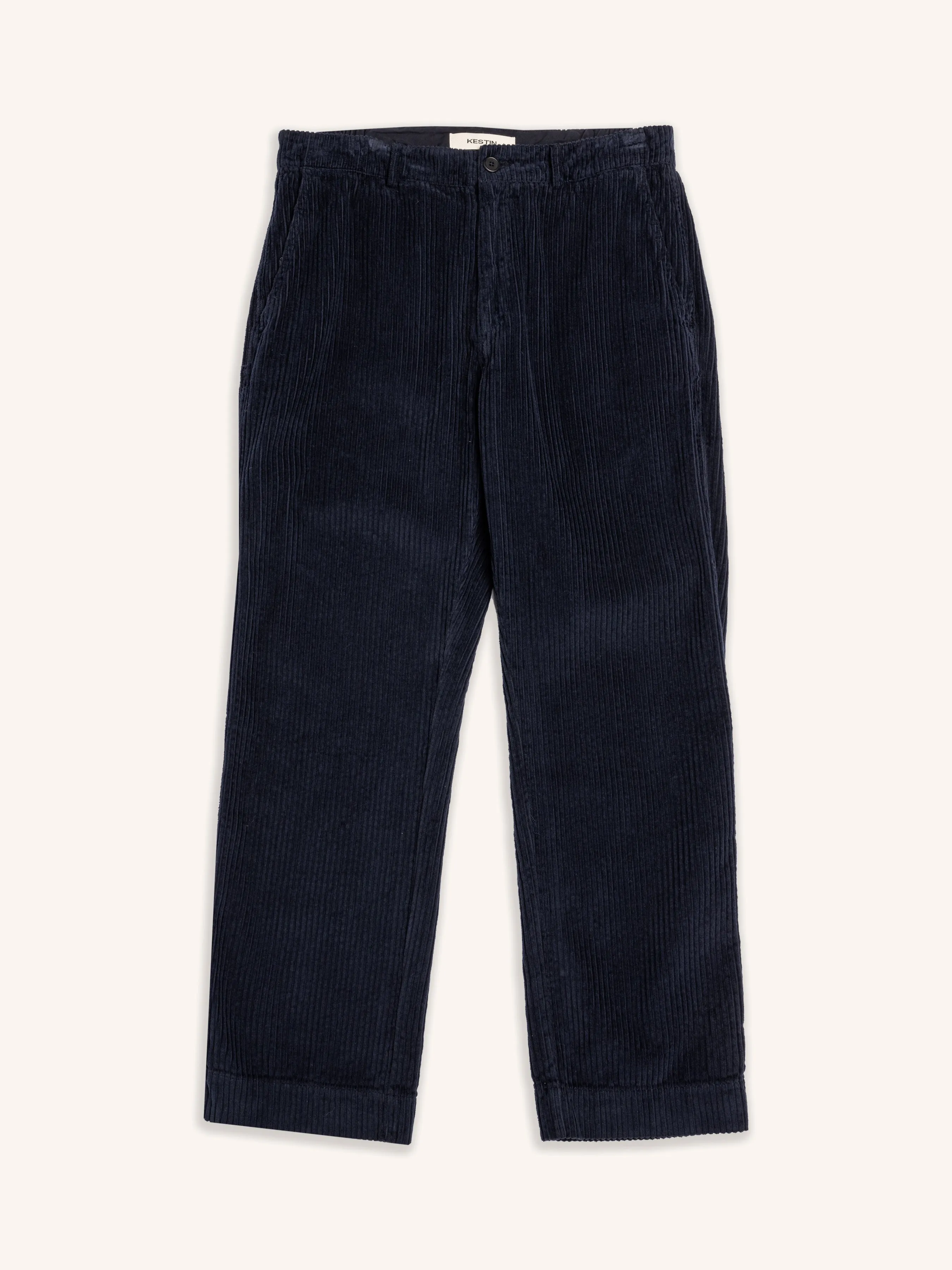 Aberlour Pant in Dark Navy Jumbo Cord sold by Kestin