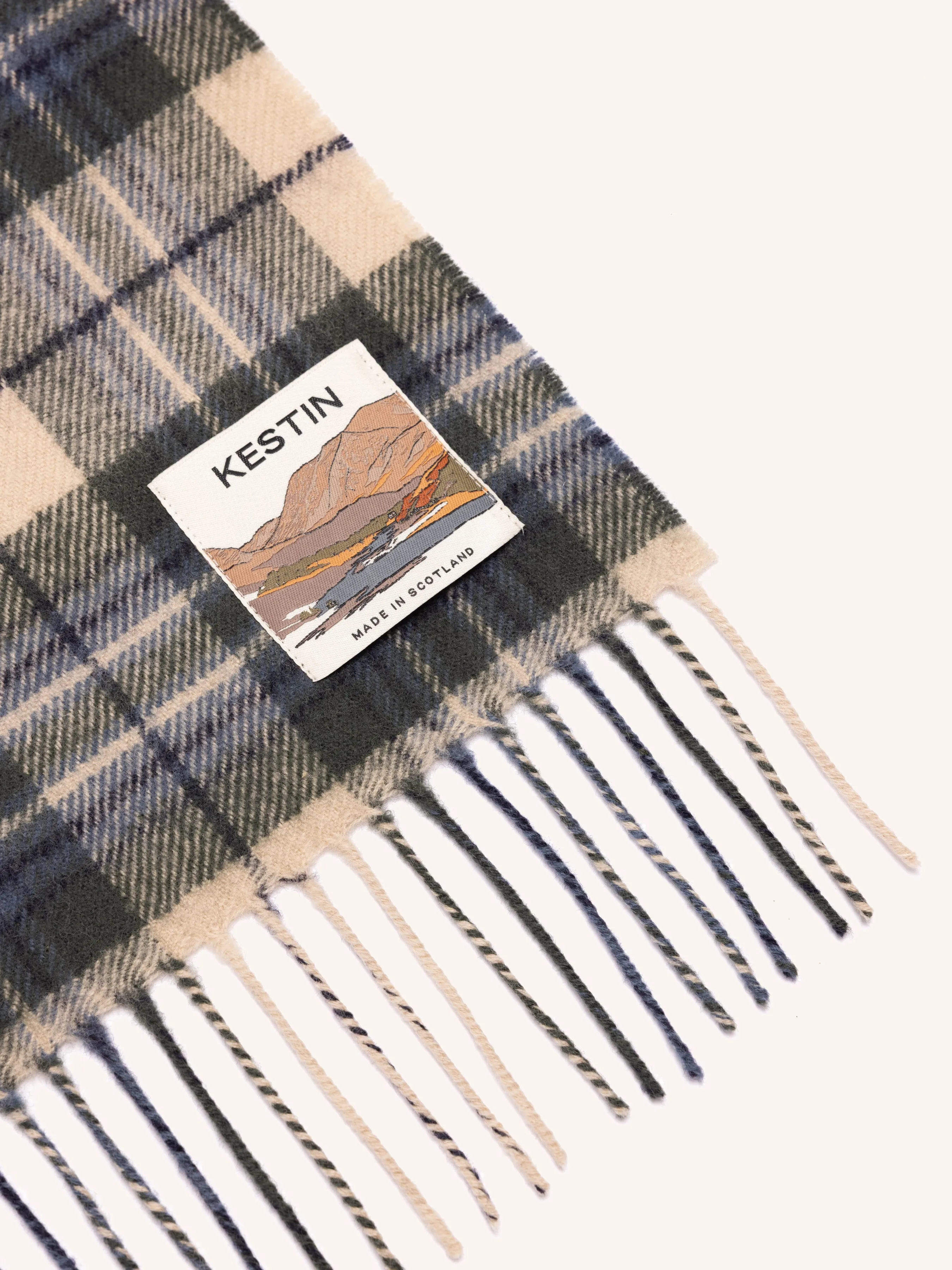 Selkirk Scarf in KESTIN Tartan Lambswool sold by Kestin product image thumbnail 3