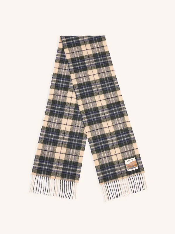 Selkirk Scarf in KESTIN Tartan Lambswool sold by Kestin