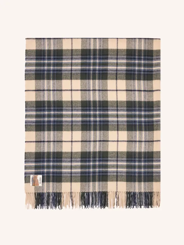Ashkirk Blanket in KESTIN Tartan Lambswool sold by Kestin