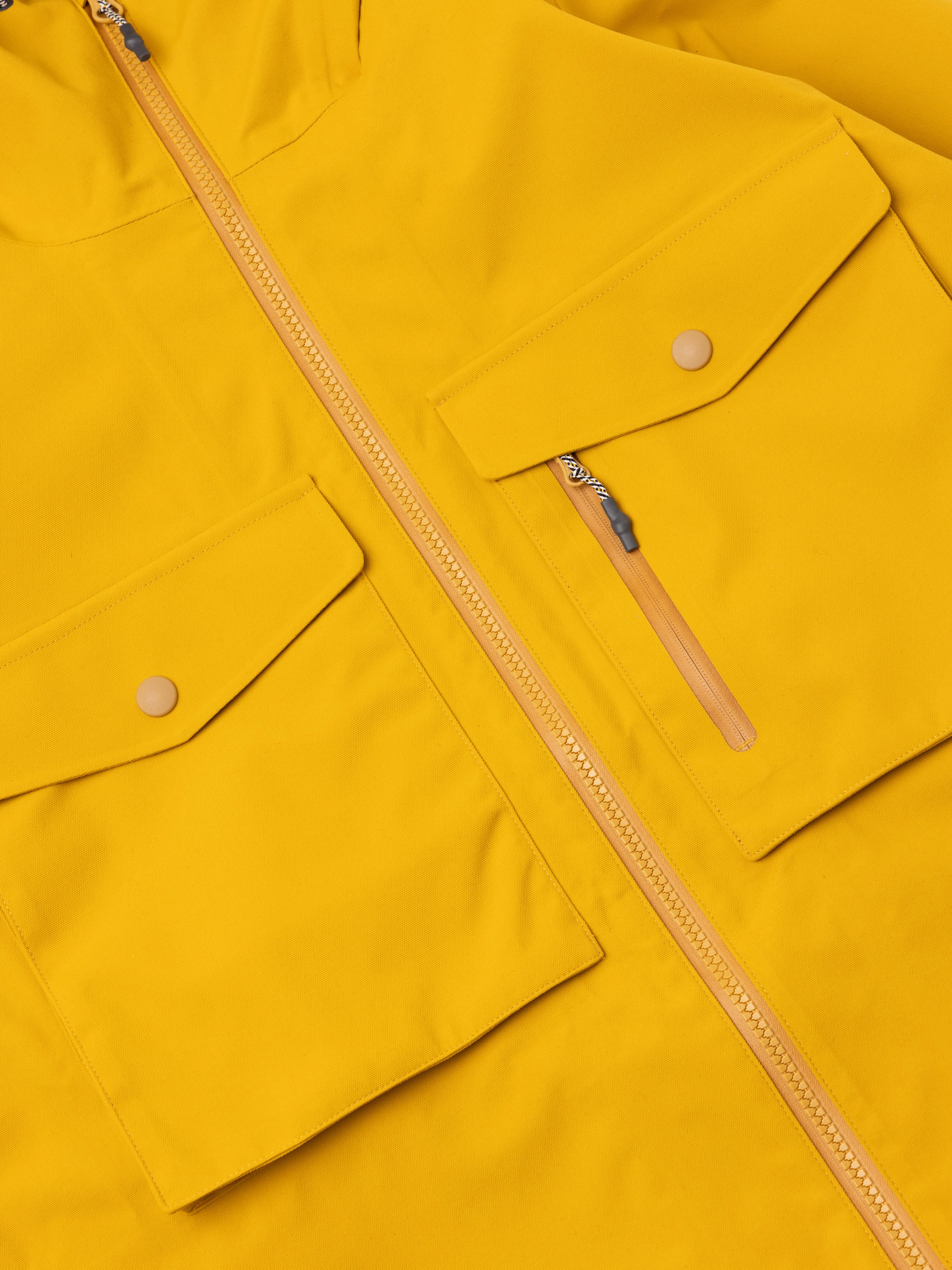 Glenbarr Waterproof Jacket in Yellow Recycled Nylon sold by Kestin product image thumbnail 5