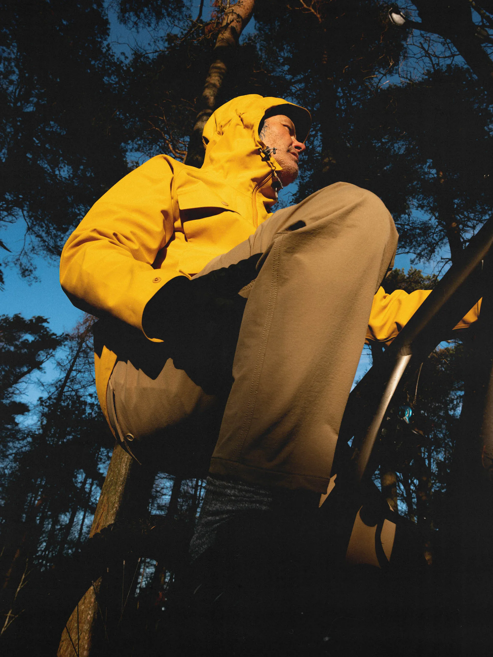 Clyde Pant in Khaki CORDURA® 4-Way Stretch sold by Kestin product image thumbnail 4