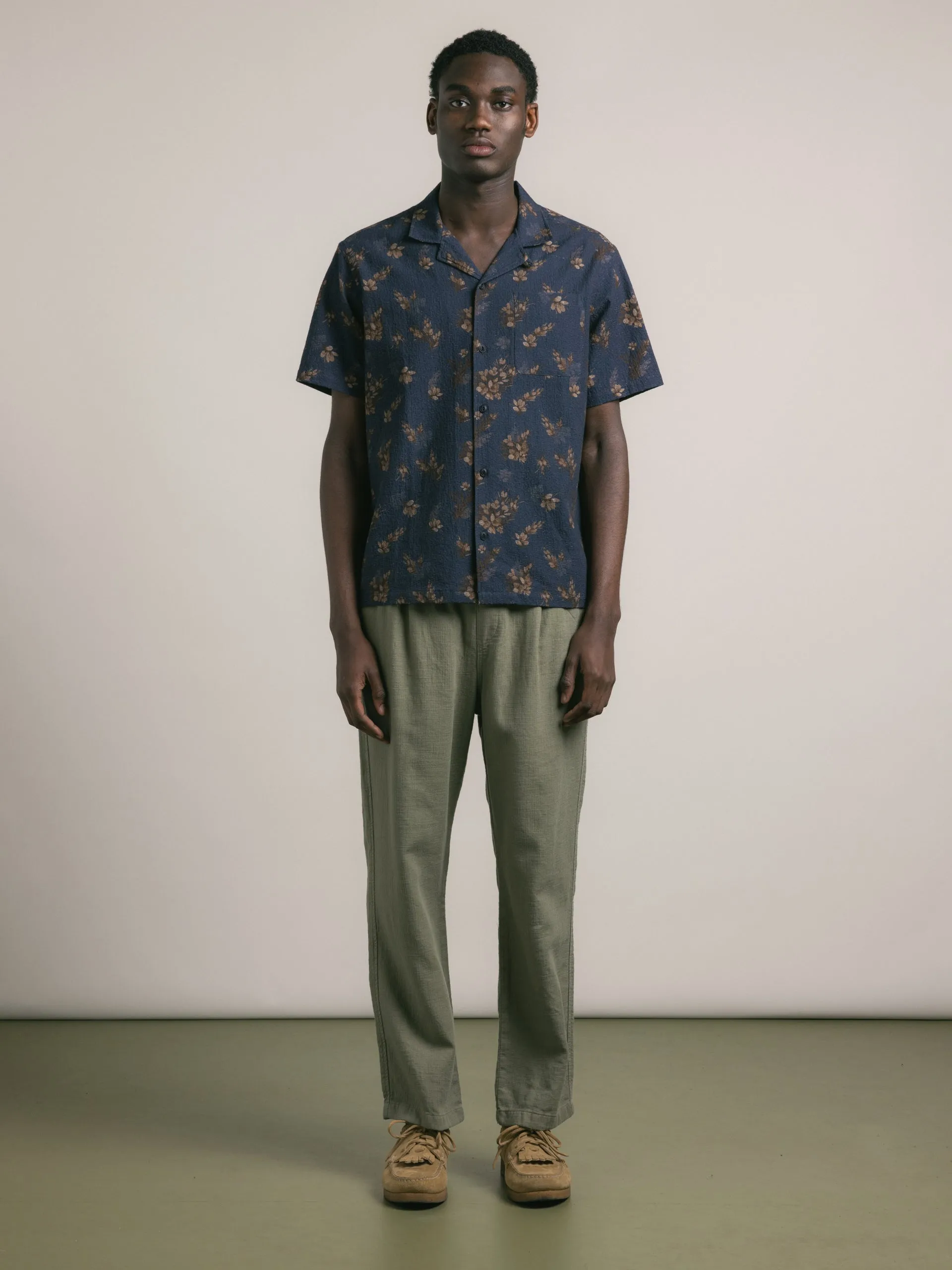 Doune Pant in Military Slub Cotton sold by Kestin product image thumbnail 4